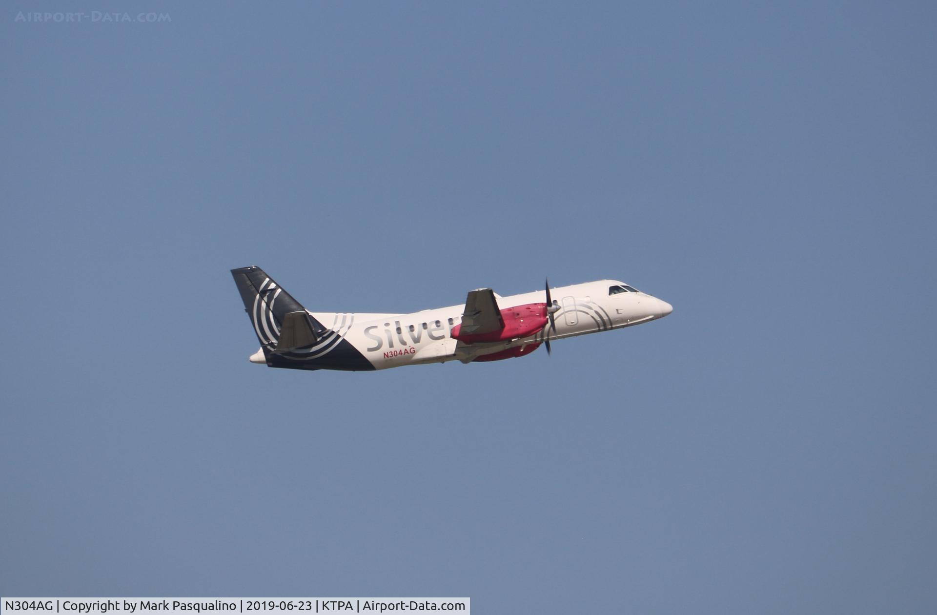 N304AG, 1997 Saab 340B C/N 340B-418, SAAB 340B