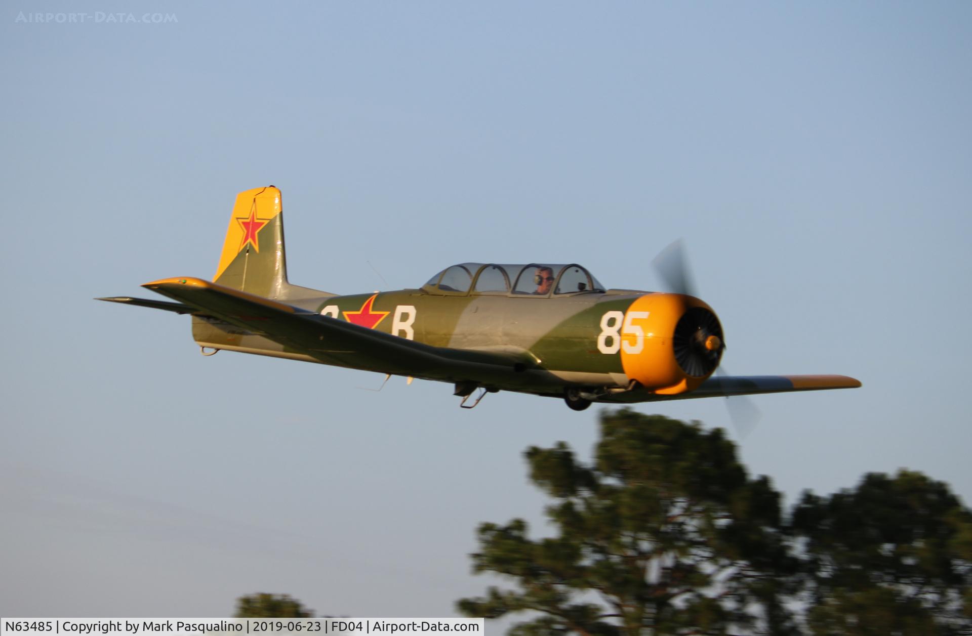 N63485, 1978 Nanchang CJ-6A C/N 3832011, Nanchang CJ-6A