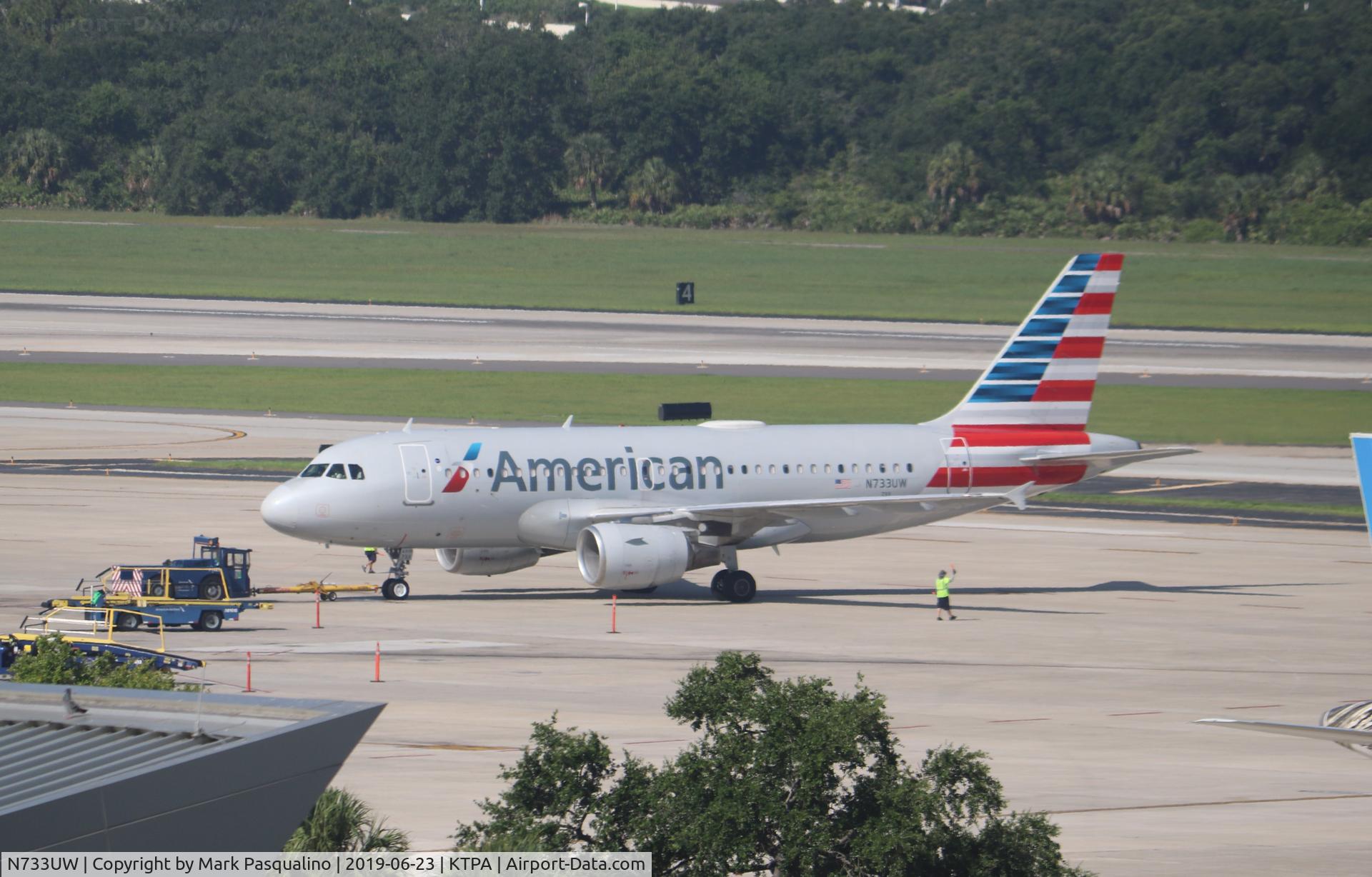 N733UW, 2000 Airbus A319-112 C/N 1205, Airbus A319-112