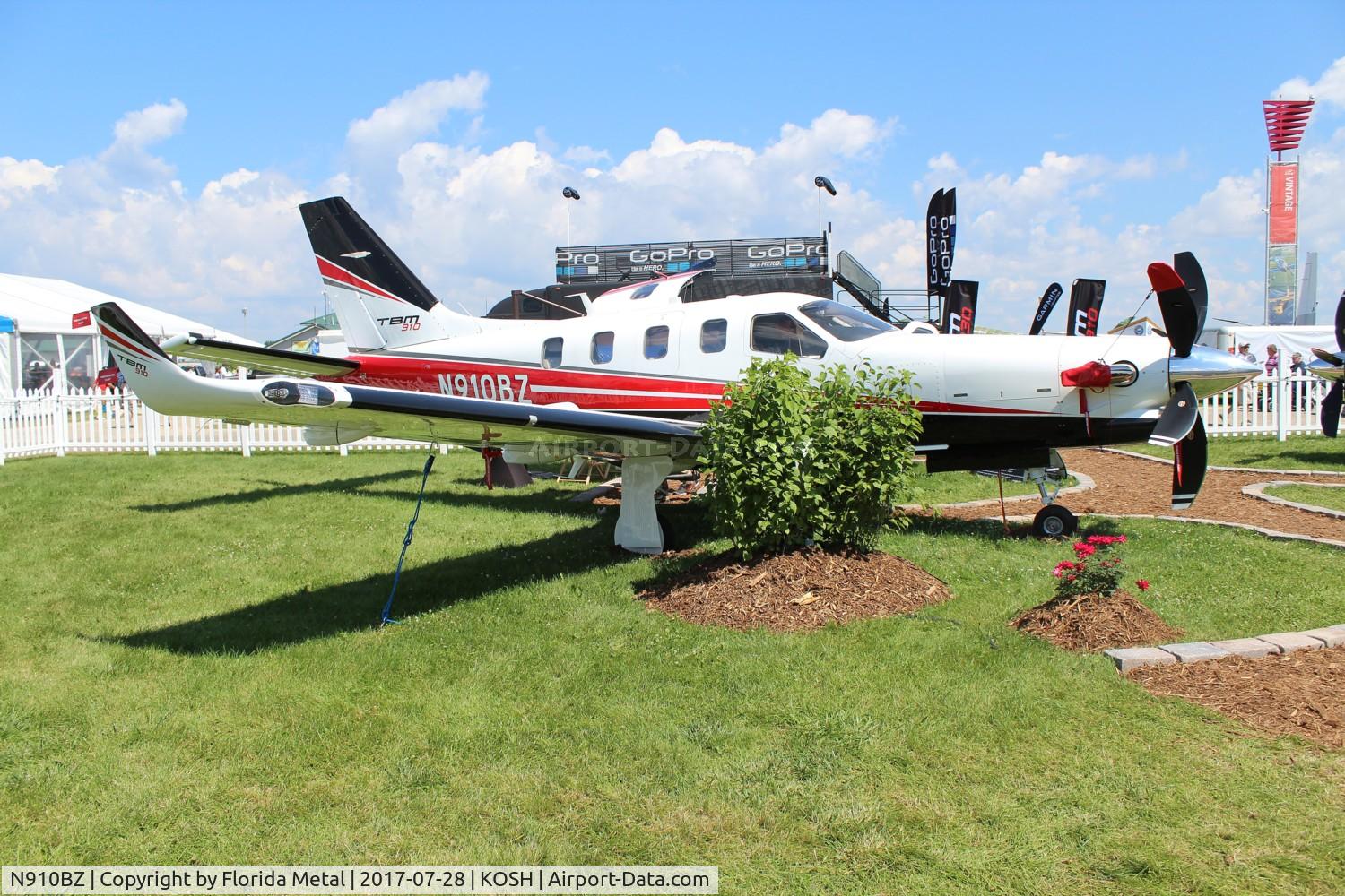 N910BZ, 2017 Socata TBM-700 C/N 1184, TBM 910