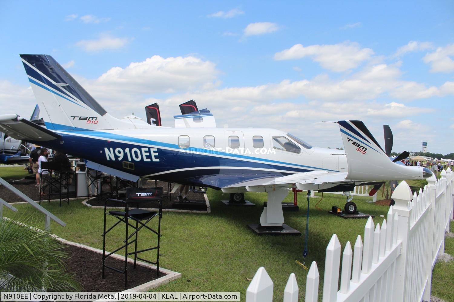 N910EE, 2018 Socata TBM-910 C/N 1274, TBM 910