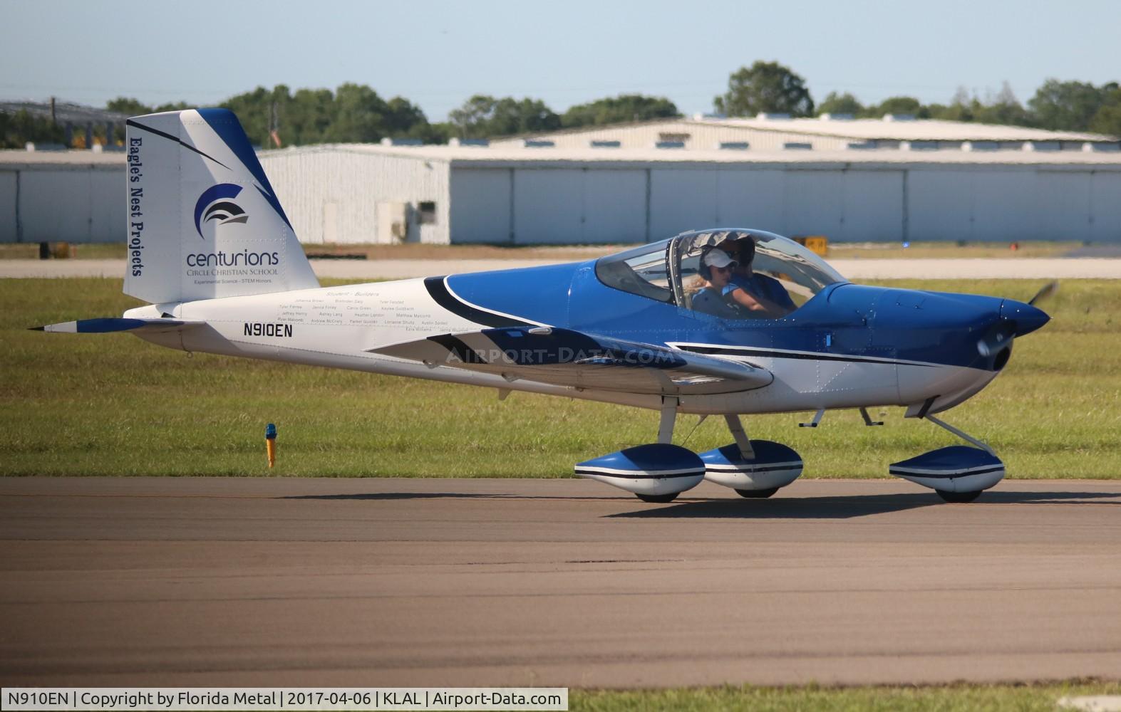N910EN, 2014 Vans RV-12 C/N 120744, Sun N Fun 2017