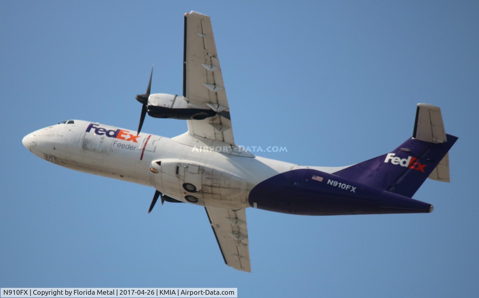 N910FX, 1991 ATR 42-300 C/N 277, MIA spotting