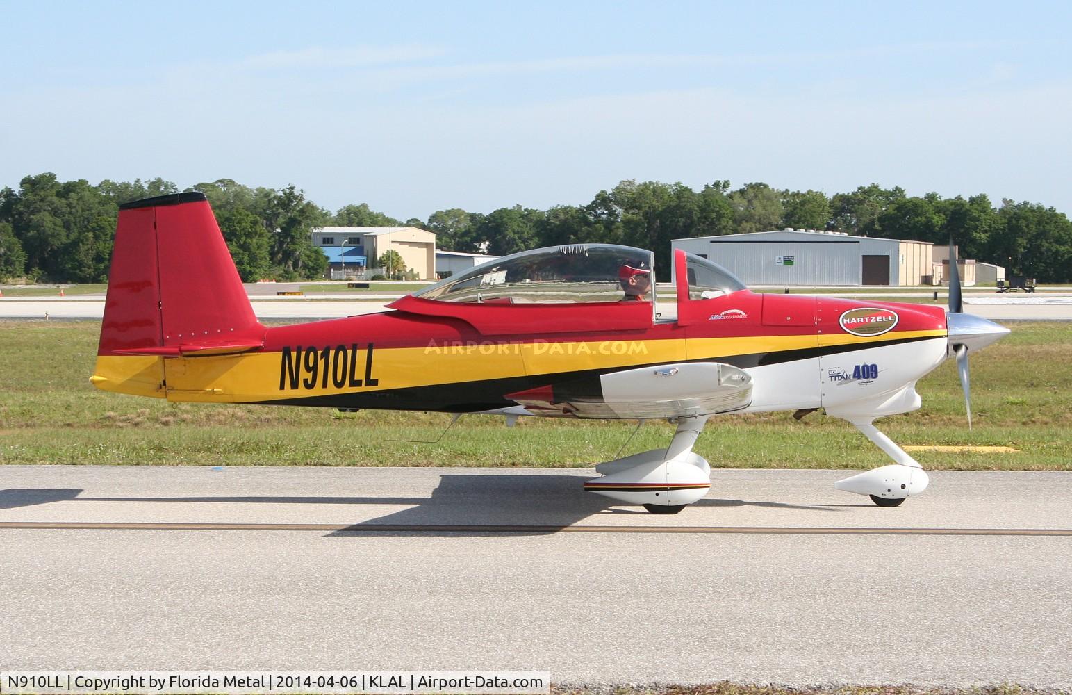 N910LL, Vans RV-8A C/N 80910, Sun N Fun 2014