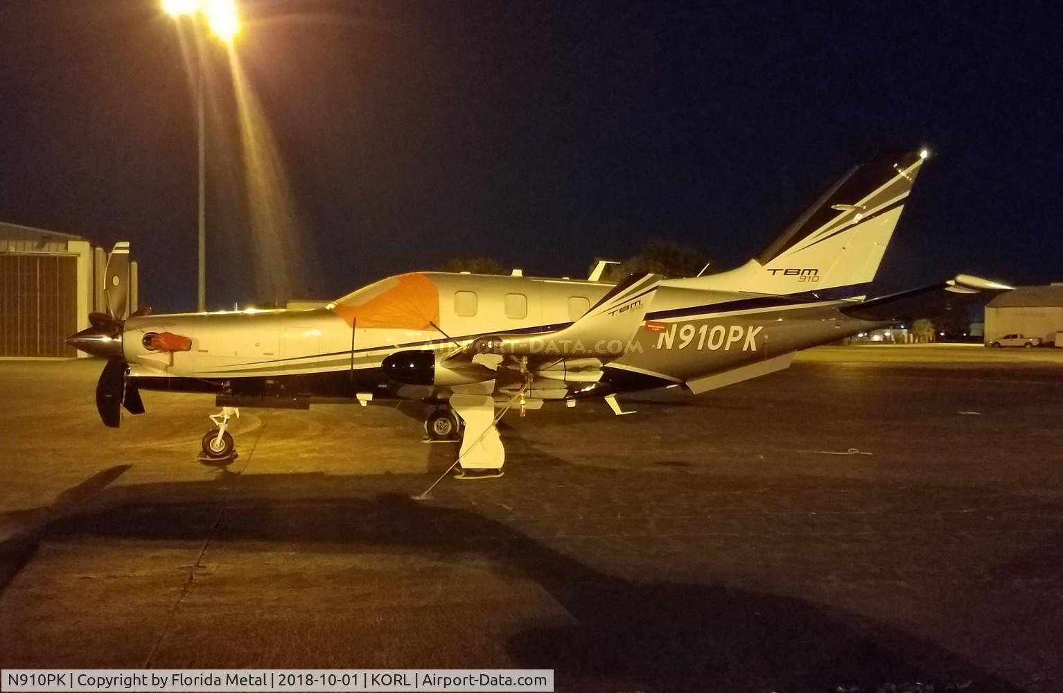 N910PK, 2018 Socata TBM-910 C/N 1245, TBM-910