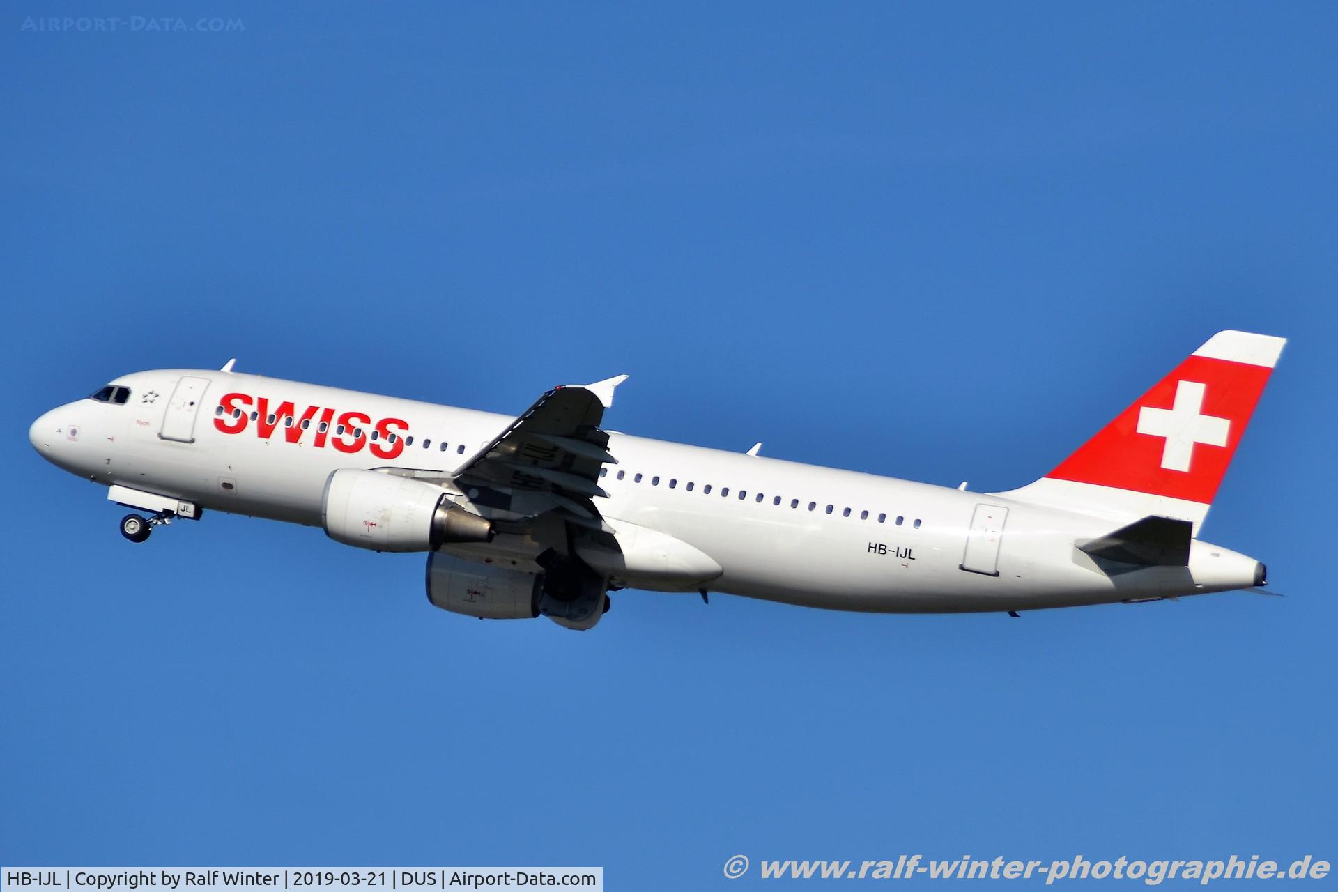 HB-IJL, 1996 Airbus A320-214 C/N 603, Airbus A320-214 - LX SWR Swiss International Air Lines 'Pizol' - 603 - HB-IJL - 21.03.2019 - DUS