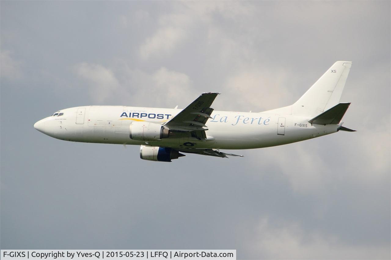 F-GIXS, 1994 Boeing 737-36QCF C/N 27347, Boeing 737-36QCF, On display, La Ferté-Alais Airfield (LFFQ) Air show 2015