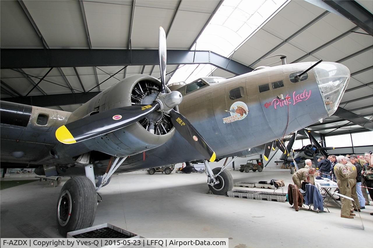 F-AZDX, 1944 Boeing B-17G Flying Fortress C/N 8246, Boeing B-17G Flying Fortress, Static display, La Ferté-Alais airfield (LFFQ) Air show 2015