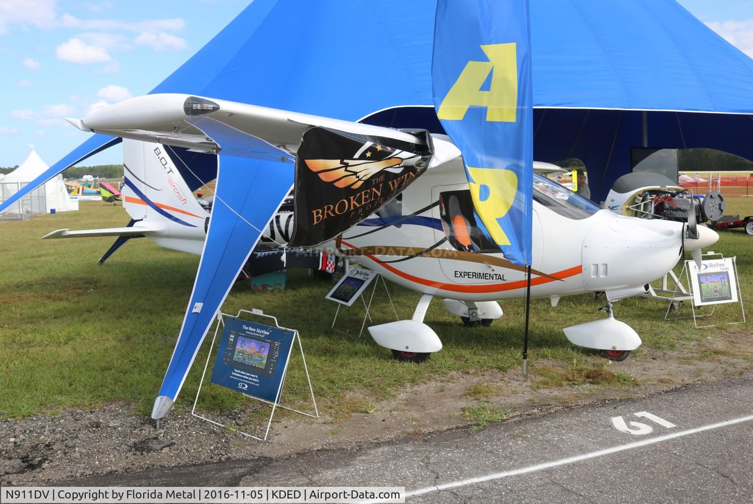 N911DV, 2013 B.O.T. Aircraft SC07 Speed Cruiser C/N SC07-027, Speed Cruiser