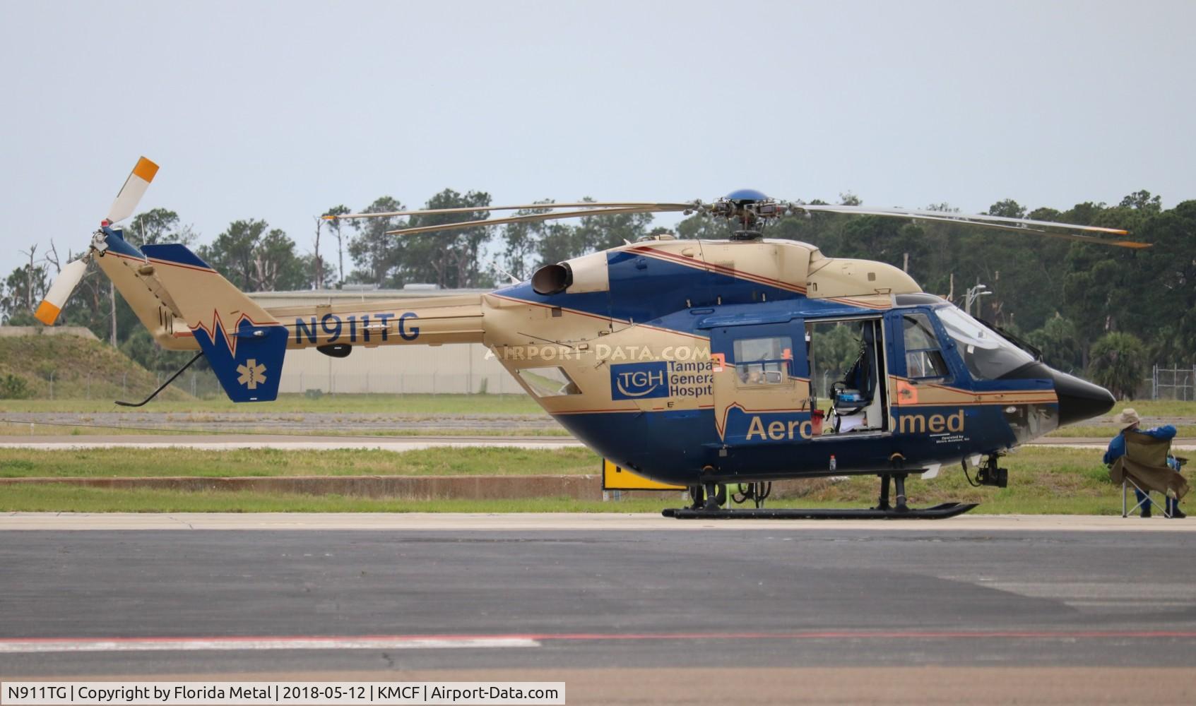 N911TG, 1993 Eurocopter-Kawasaki BK-117C-1 C/N 7506, MacDill Airfest 2018