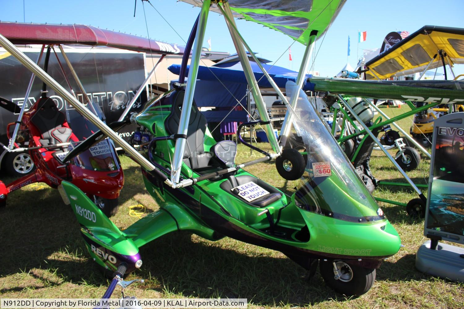 N912DD, 2014 Evolution Trikes Revo C/N 000601, Sun N Fun 2016