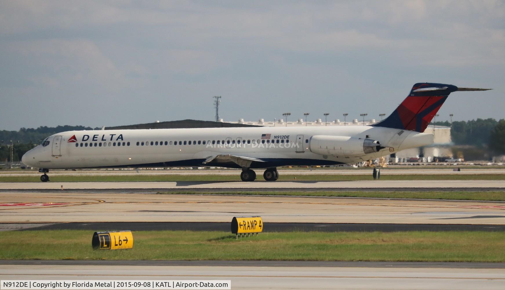 N912DE, 1992 McDonnell Douglas MD-88 C/N 49997, ATL spotting