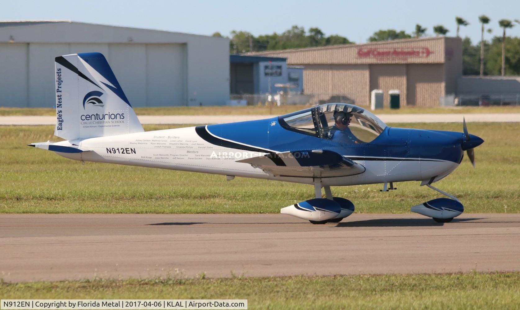 N912EN, 2015 Vans RV-12 C/N 120841, Vans RV-12