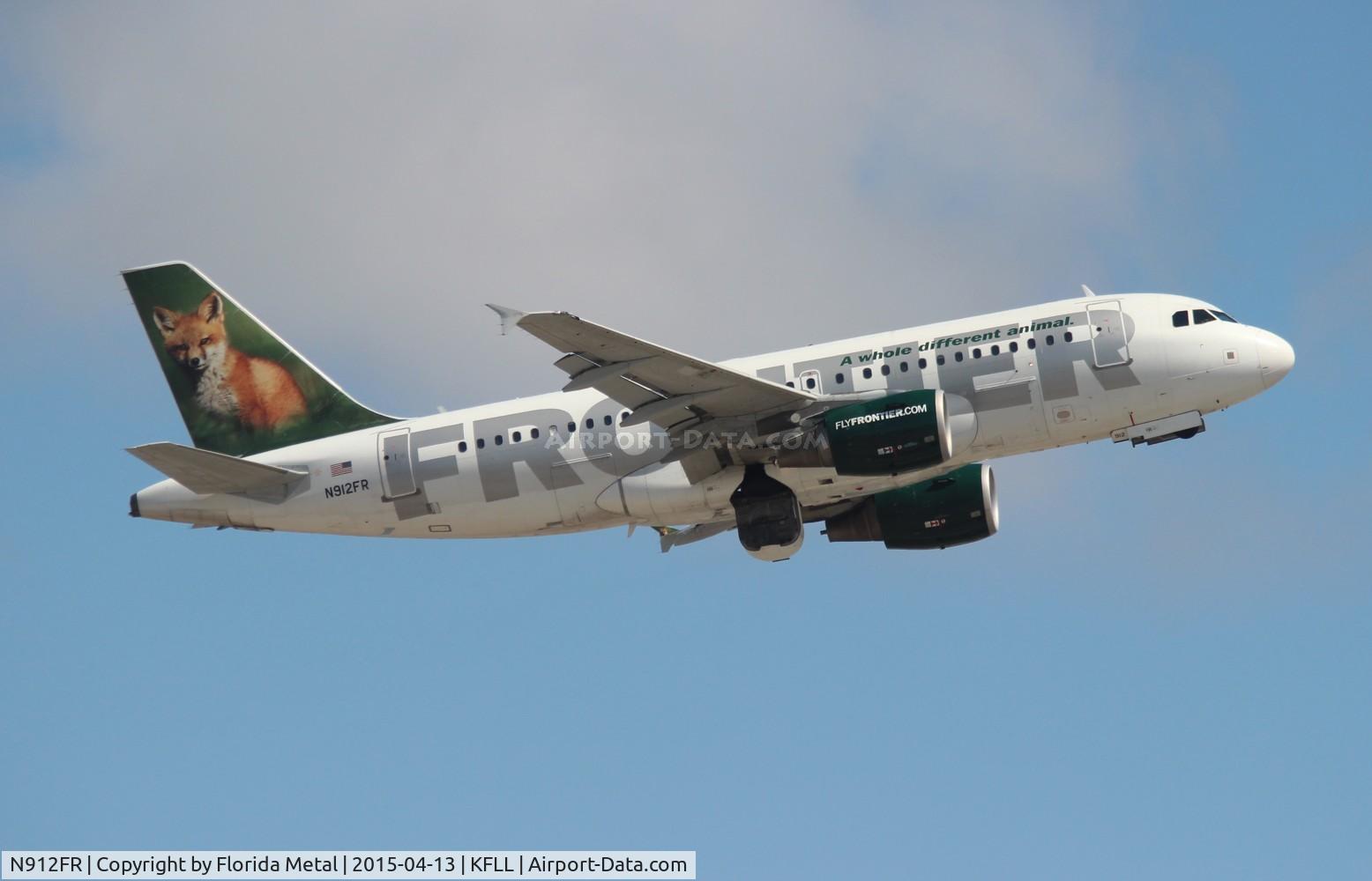 N912FR, 2002 Airbus A319-111 C/N 1803, FLL spotting