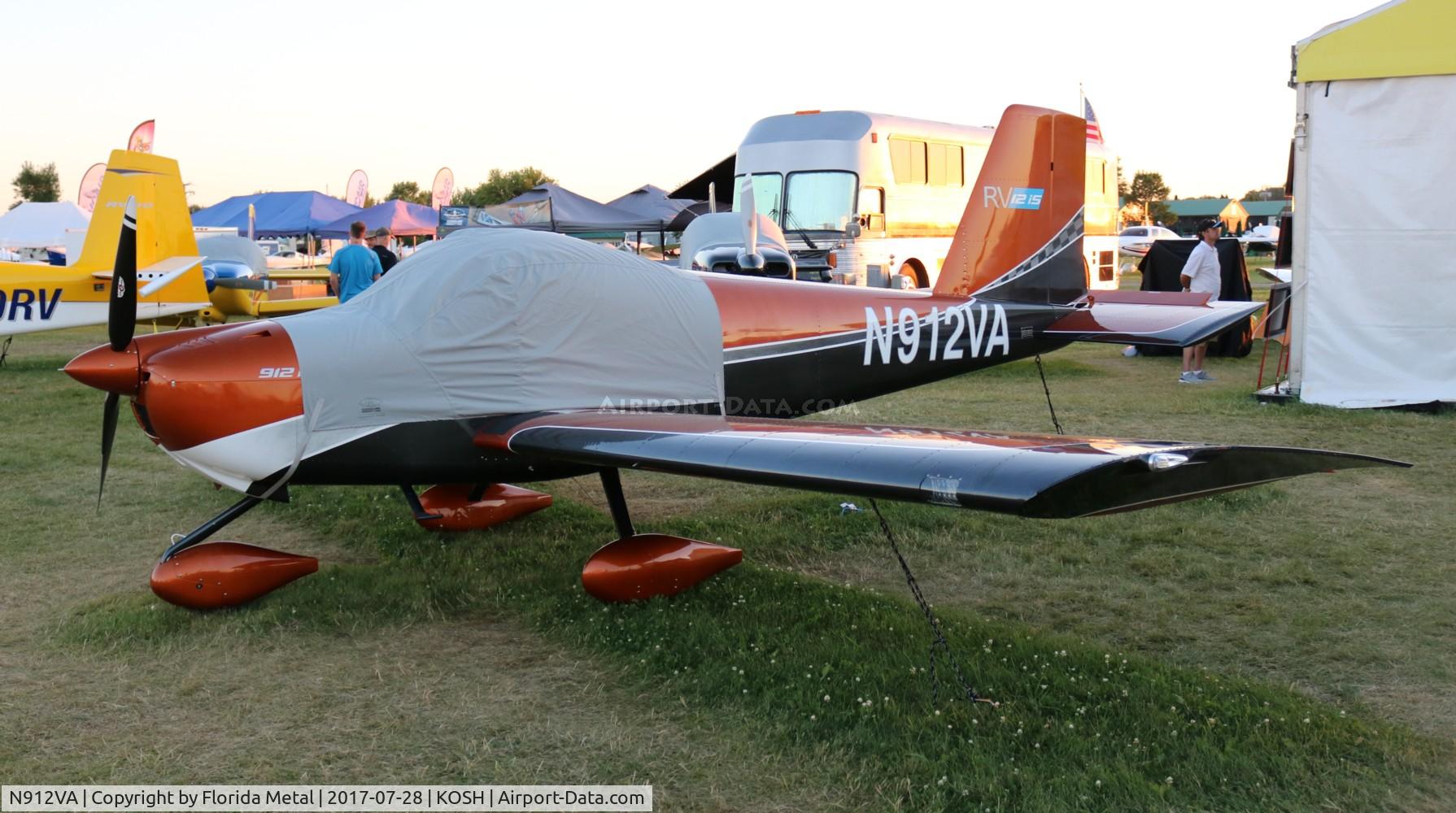 N912VA, 2018 Vans RV-12 C/N 12003, Vans RV-12