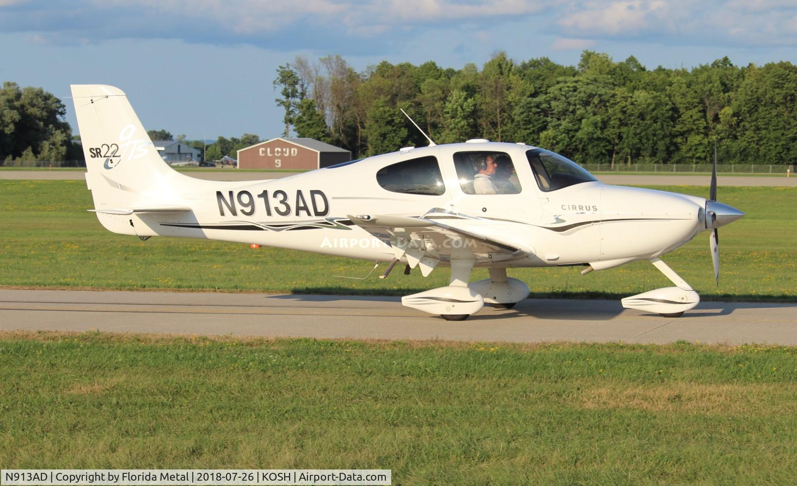 N913AD, 2005 Cirrus SR22 GTS C/N 1520, Air Venture 2018