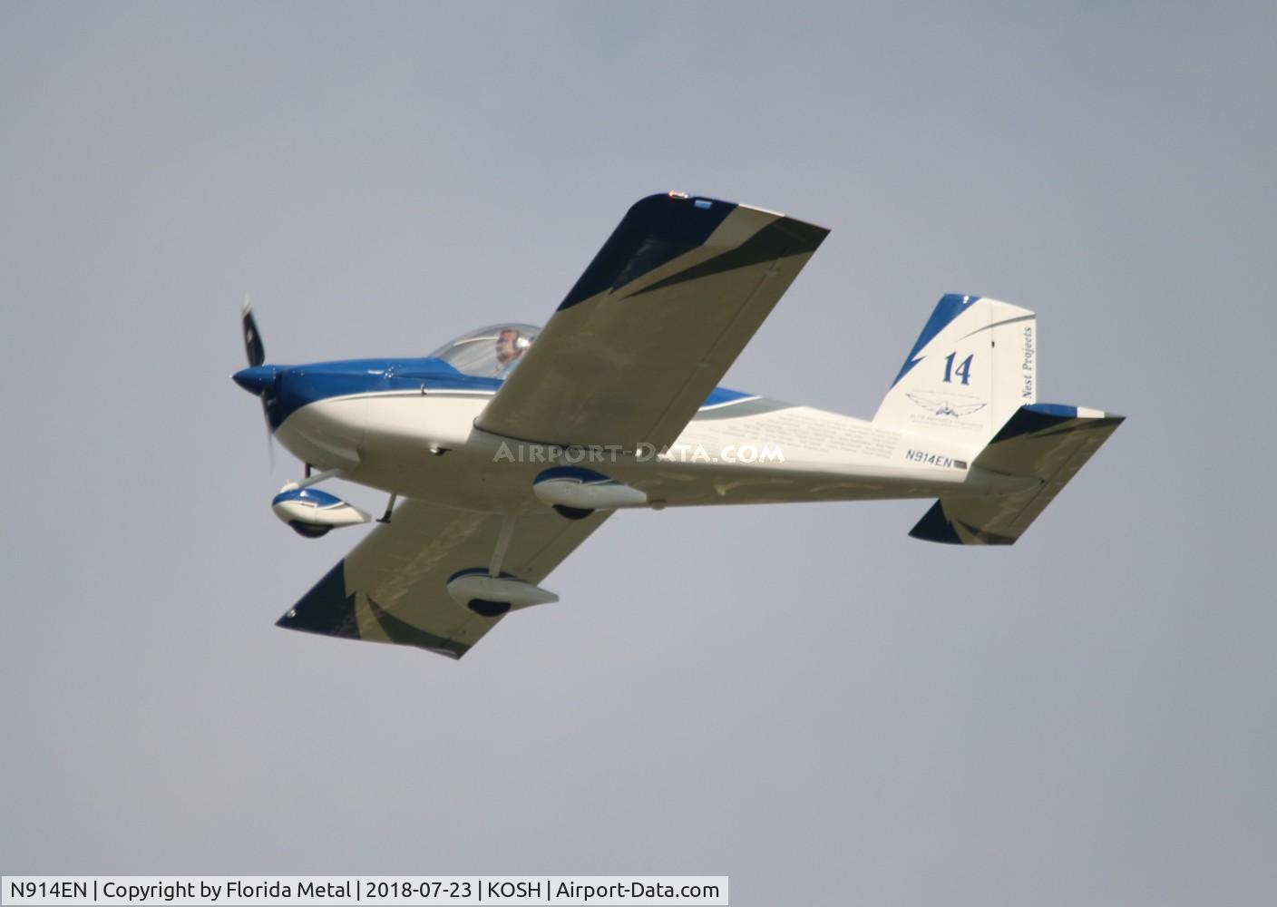 N914EN, 2017 Vans RV-12 C/N 120522, Air Venture 2018
