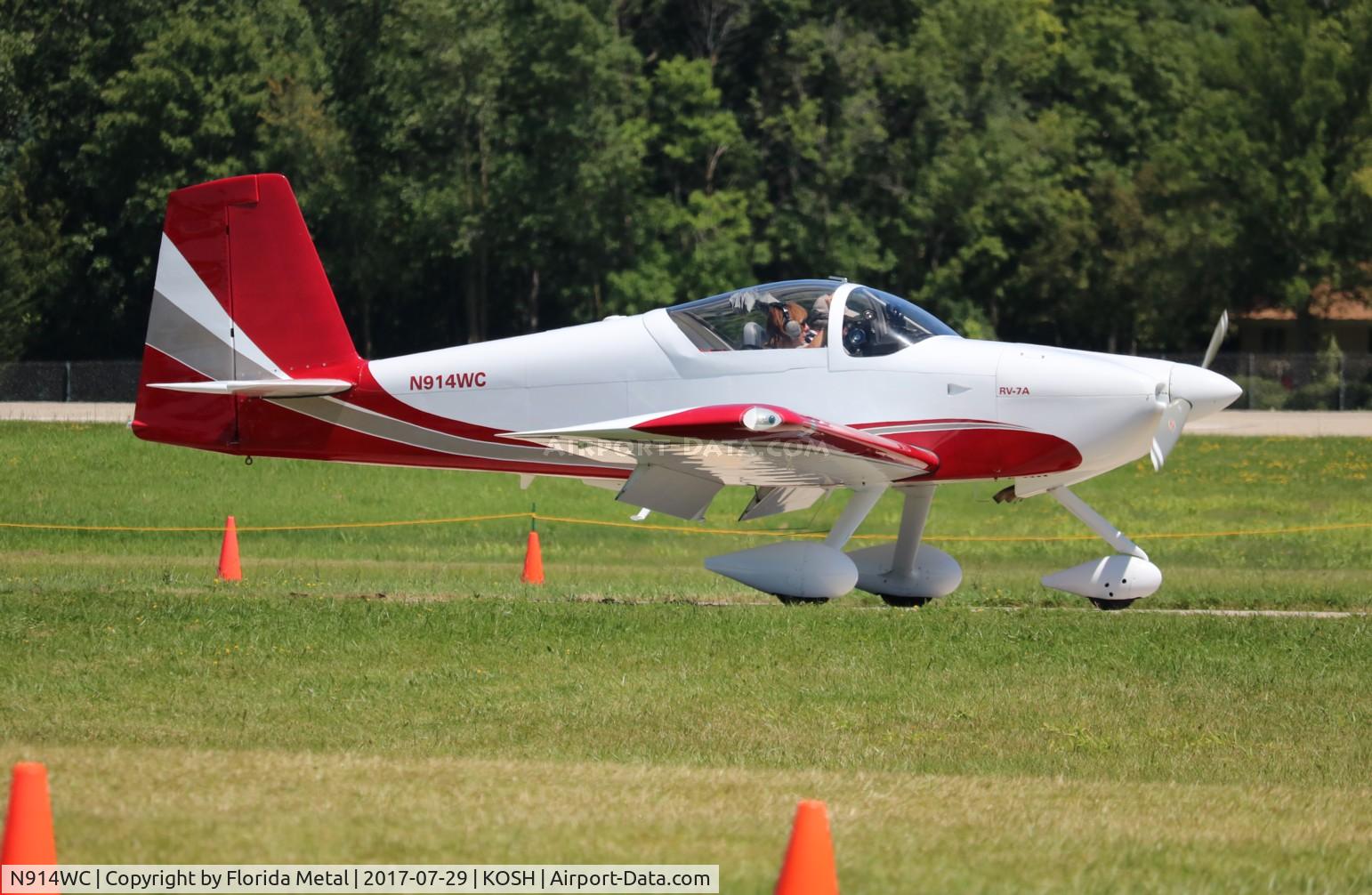 N914WC, 2007 Vans RV-7A C/N 70399, Air Venture 2017