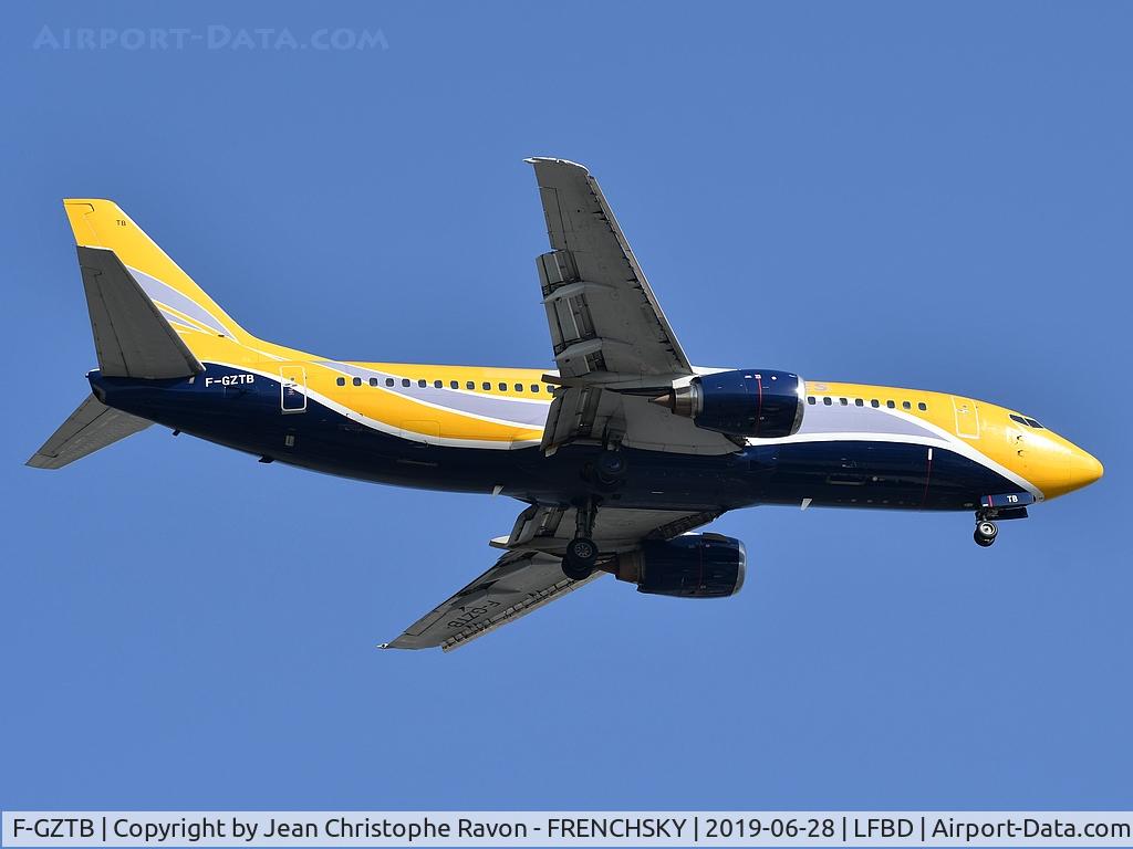 F-GZTB, 1999 Boeing 737-33V C/N 29336, ASL Airlines France from Palermo (PMO)