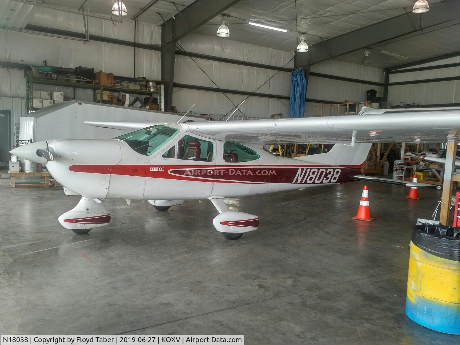 N18038, 1976 Cessna 177B Cardinal C/N 17702526, Being brokered for sale at KOXV