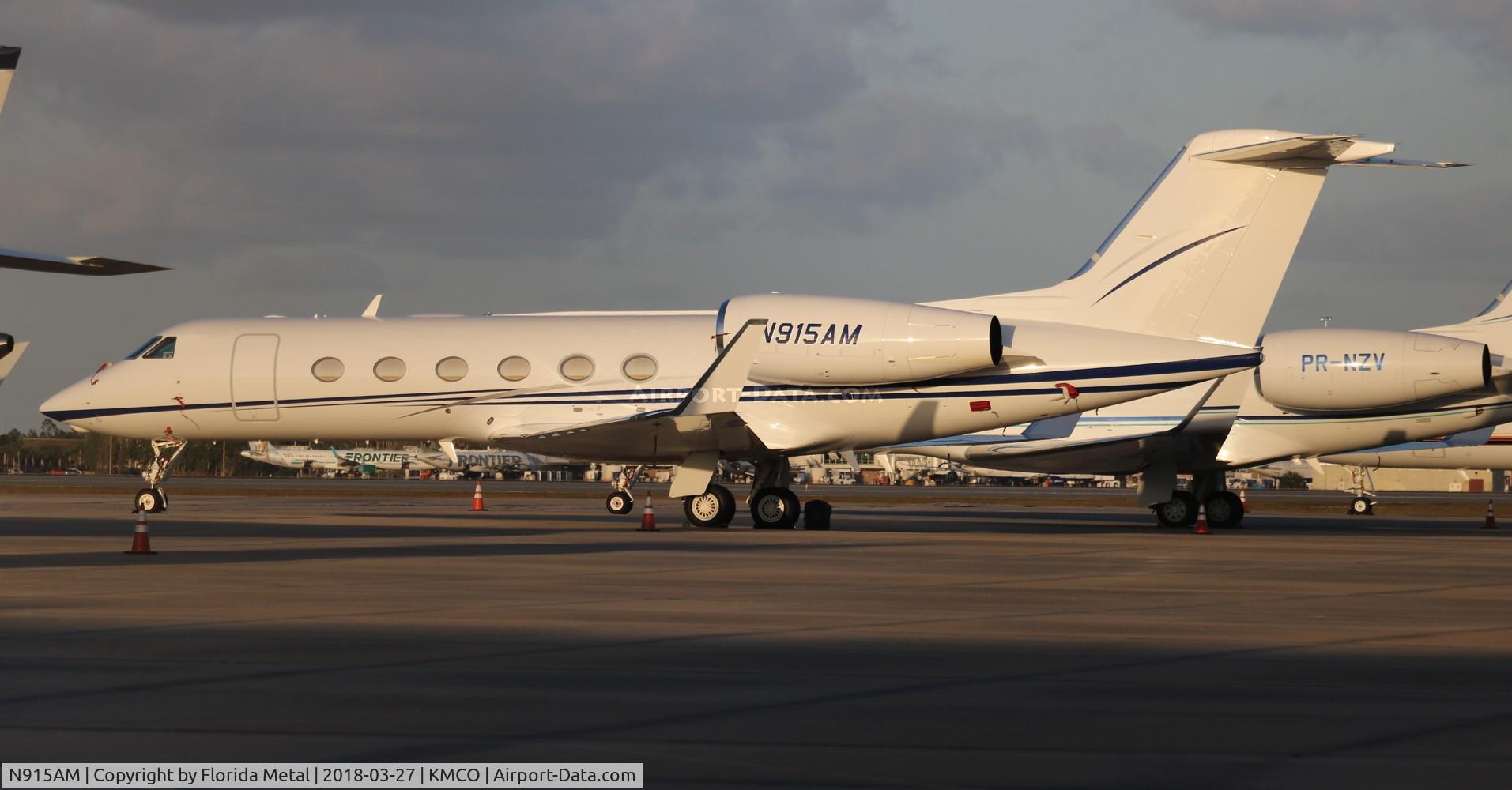 N915AM, 2009 Gulfstream Aerospace GIV-X (G450) C/N 4179, Gulfstream 450