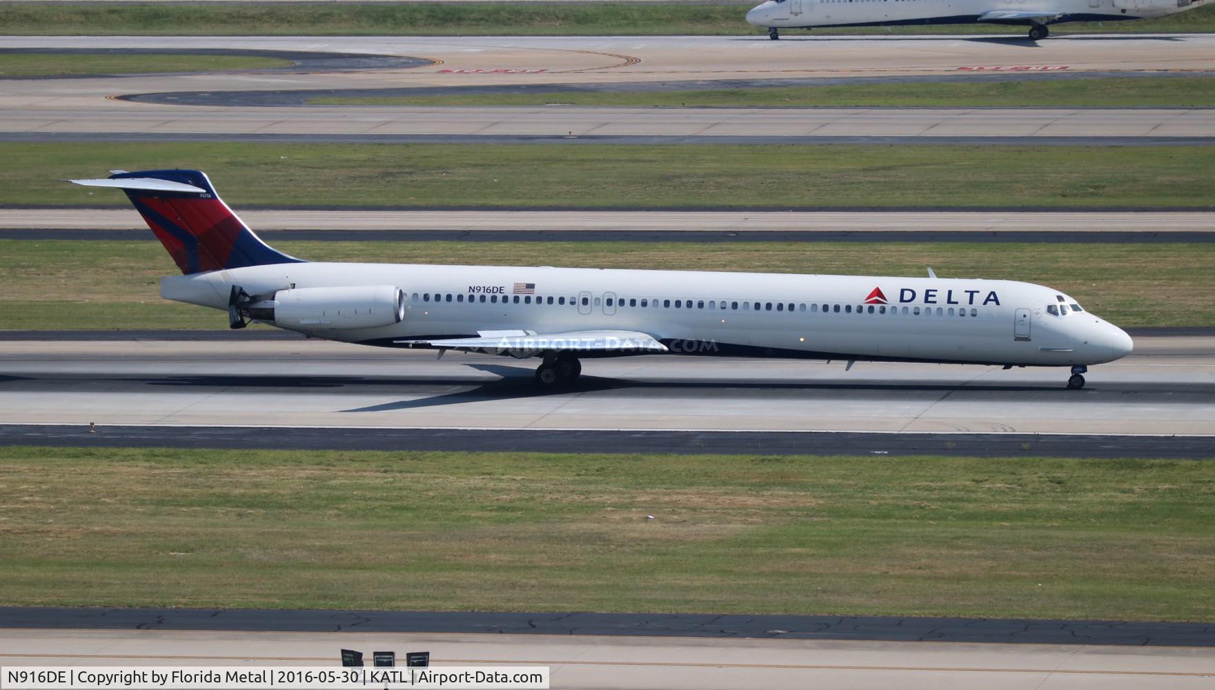 N916DE, 1993 McDonnell Douglas MD-88 C/N 53421, ATL Spotting
