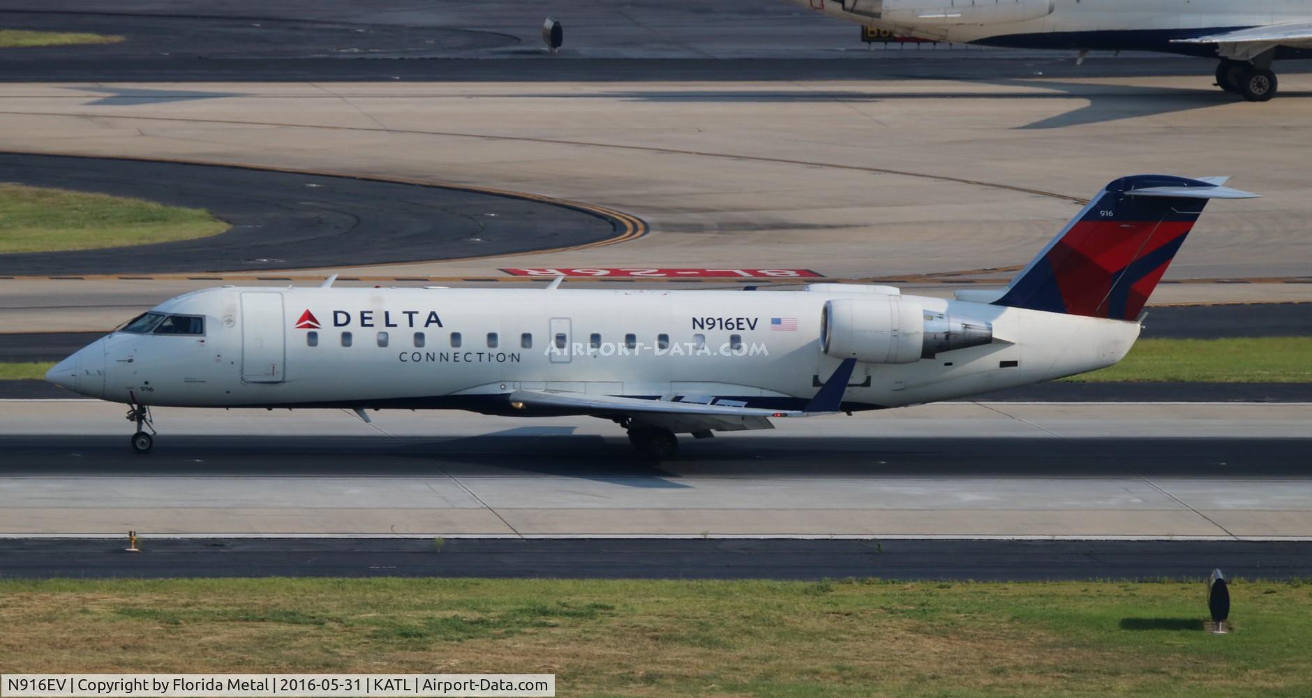 N916EV, 2003 Bombardier CRJ-200ER (CL-600-2B19) C/N 7757, ATL spotting