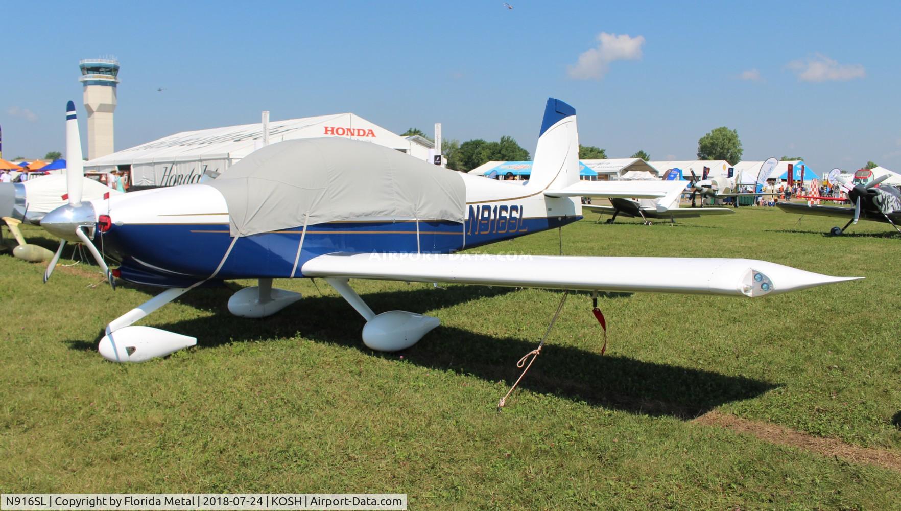 N916SL, 2012 Vans RV-10 C/N 40015, Air Venture 2018