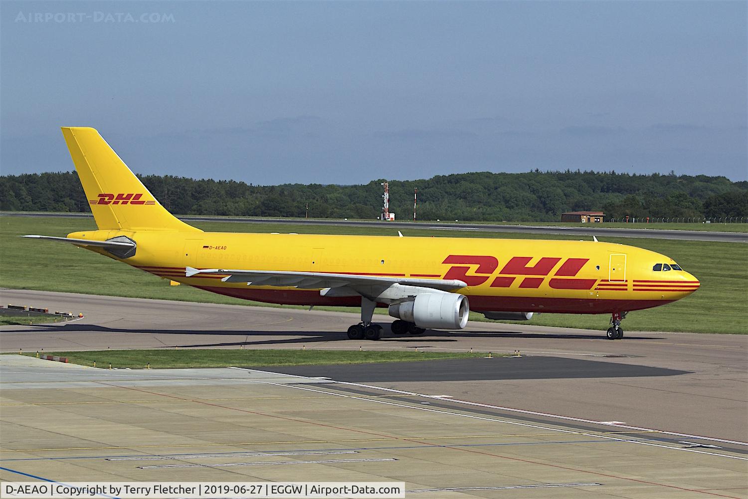 D-AEAO, 1993 Airbus A300B4-622R(F) C/N 711, at Luton