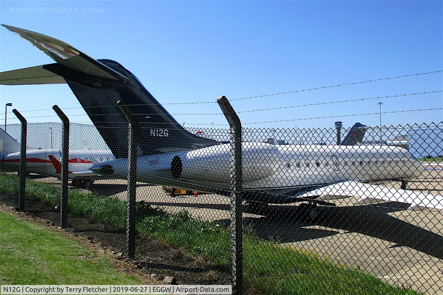 N12G, 2014 Bombardier BD-700-1A10 Global 6000 C/N 9641, at Luton