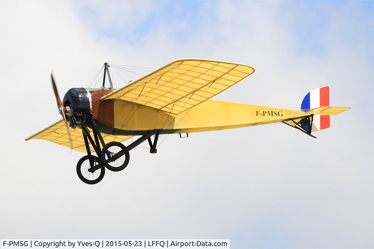 F-PMSG, 2013 Morane-Saulnier Type G Replica C/N 01-RA, Morane-Saulnier Type G (replica), On display, La Ferté-Alais airfield (LFFQ) Airshow 2015