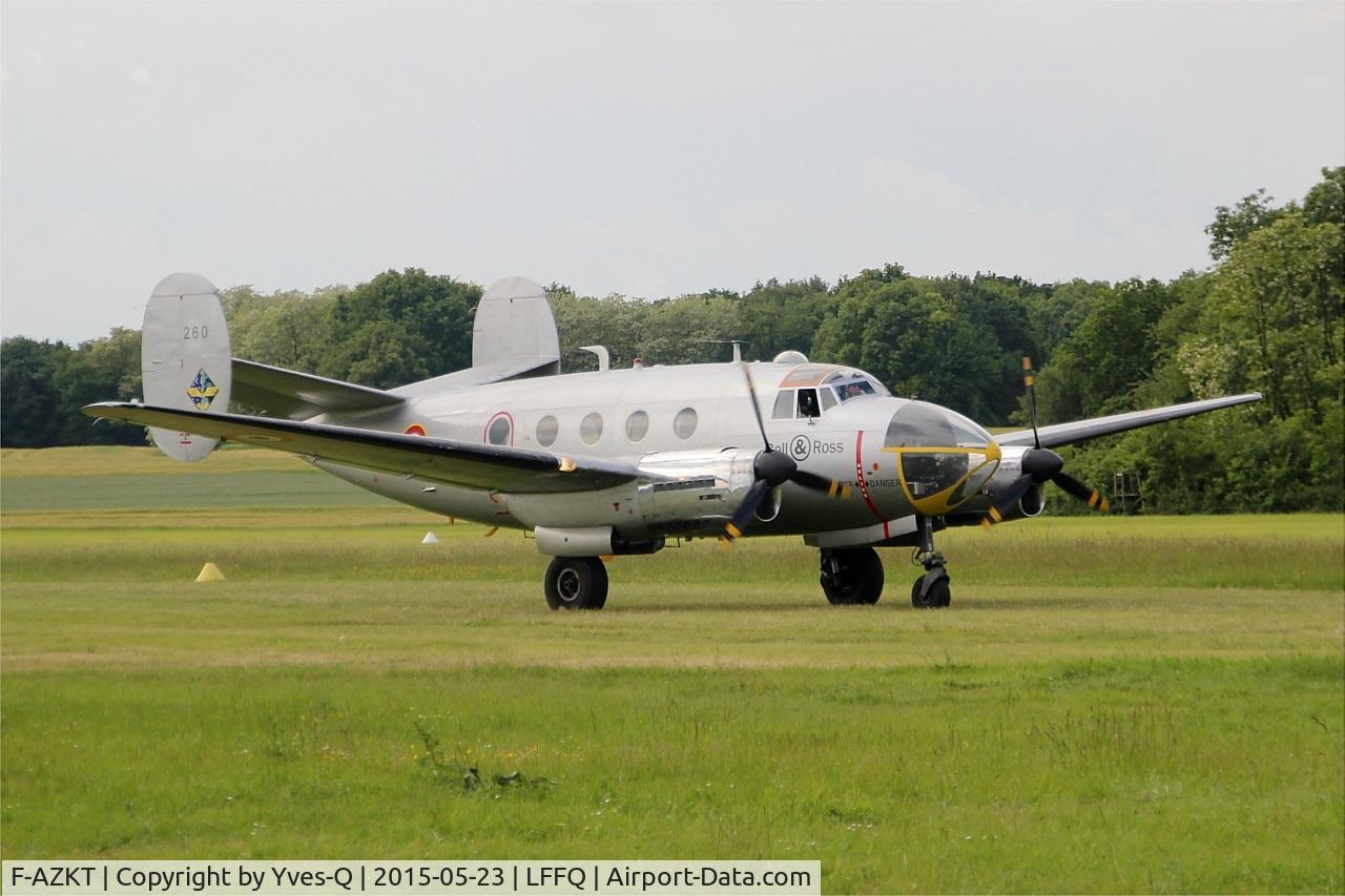 F-AZKT, 1954 Dassault MD-311 Flamant C/N 260, Dassault MD-311 Flamant, Landing, La Ferté-Alais (LFFQ) Air show 2015