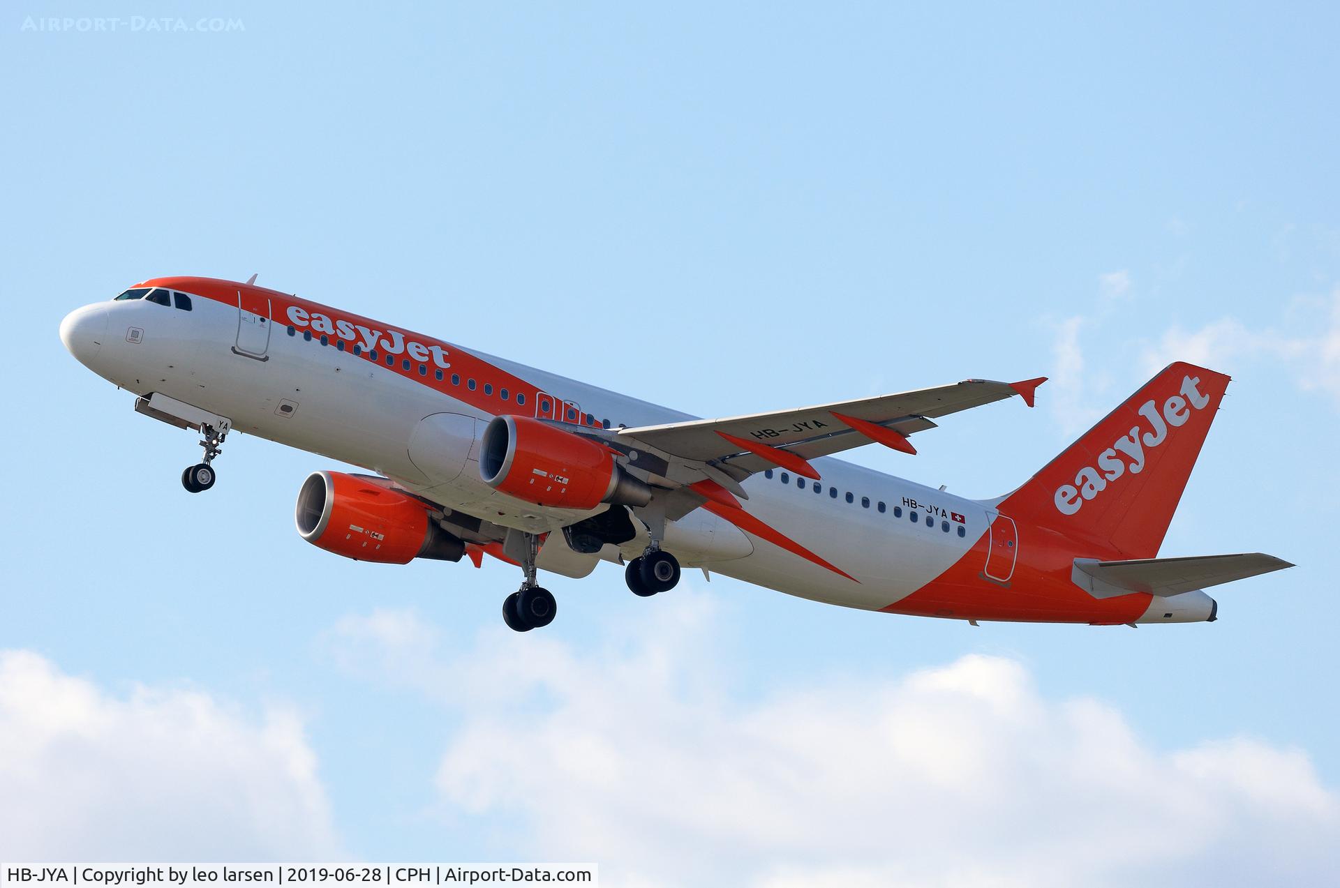 HB-JYA, 2010 Airbus A320-214 C/N 4250, Copenhagen 28.6.2019