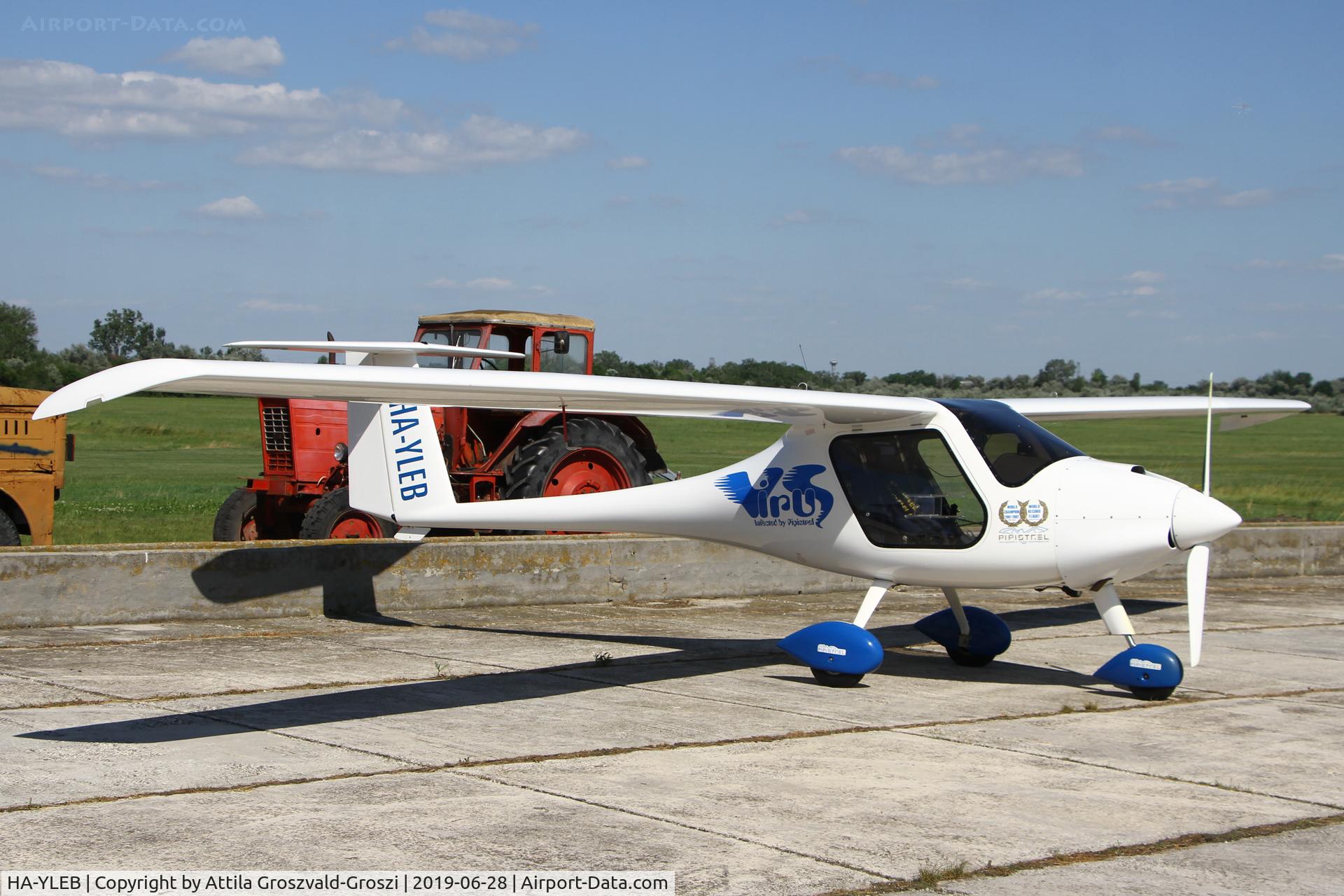 HA-YLEB, Pipistrel Virus 912 C/N 240V9120807, Balatonfökajár Airfield, Hungary