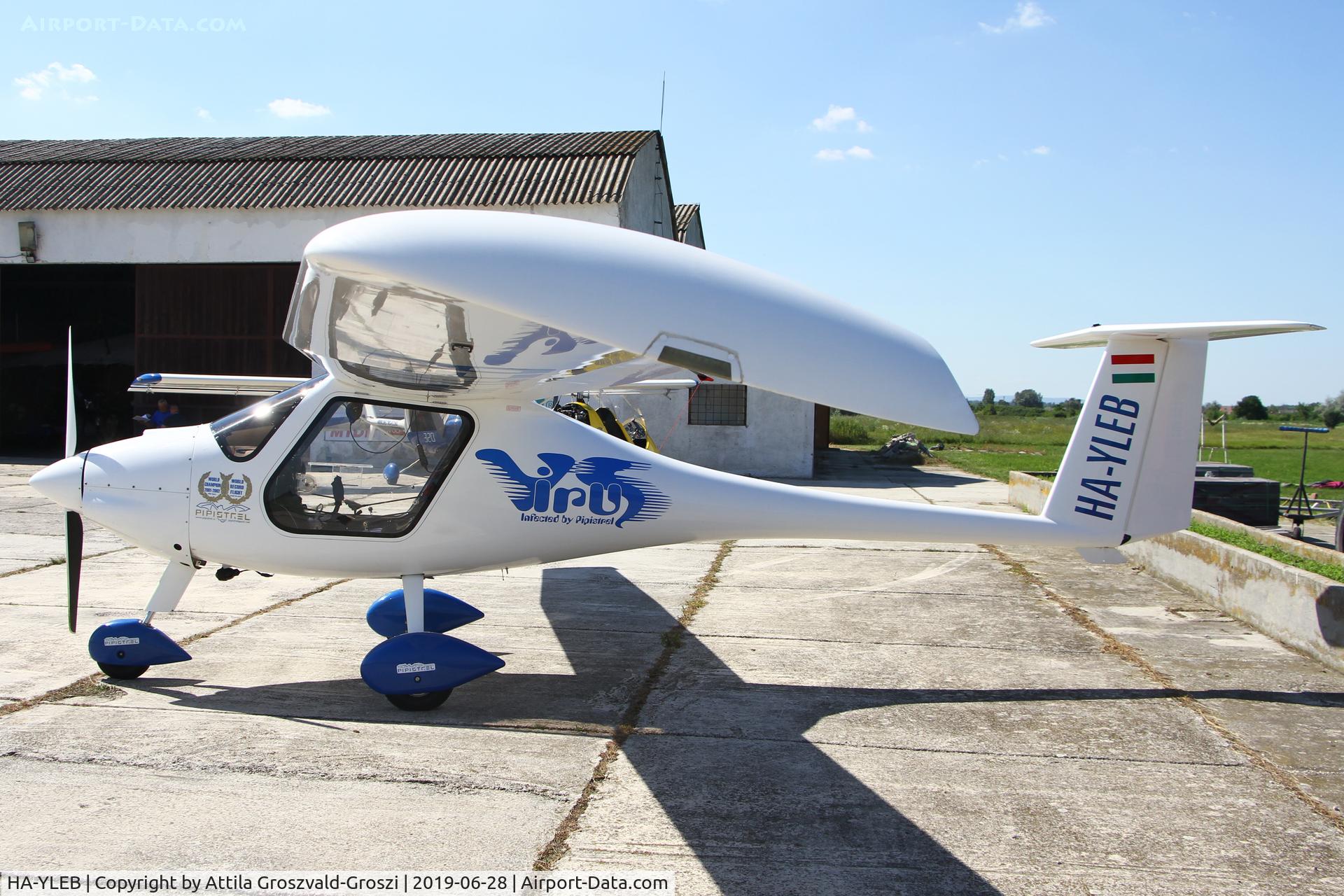 HA-YLEB, Pipistrel Virus 912 C/N 240V9120807, Balatonfökajár Airfield, Hungary