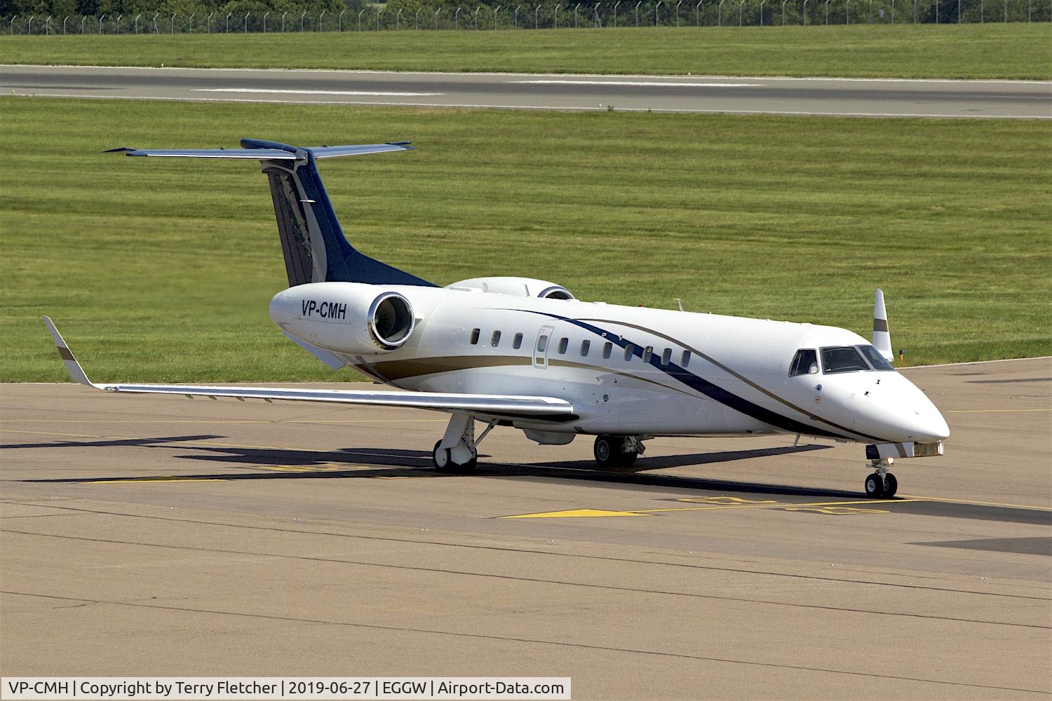 VP-CMH, 2012 Embraer EMB-135BJ Legacy 600 C/N 14501150, at Luton