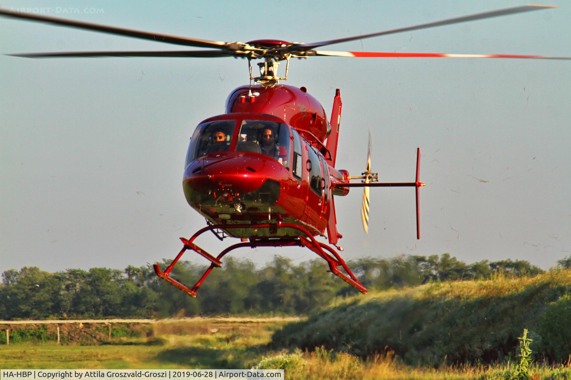 HA-HBP, 2000 Bell 427 C/N 56009, Balatonfökajár Airfield, Hungary