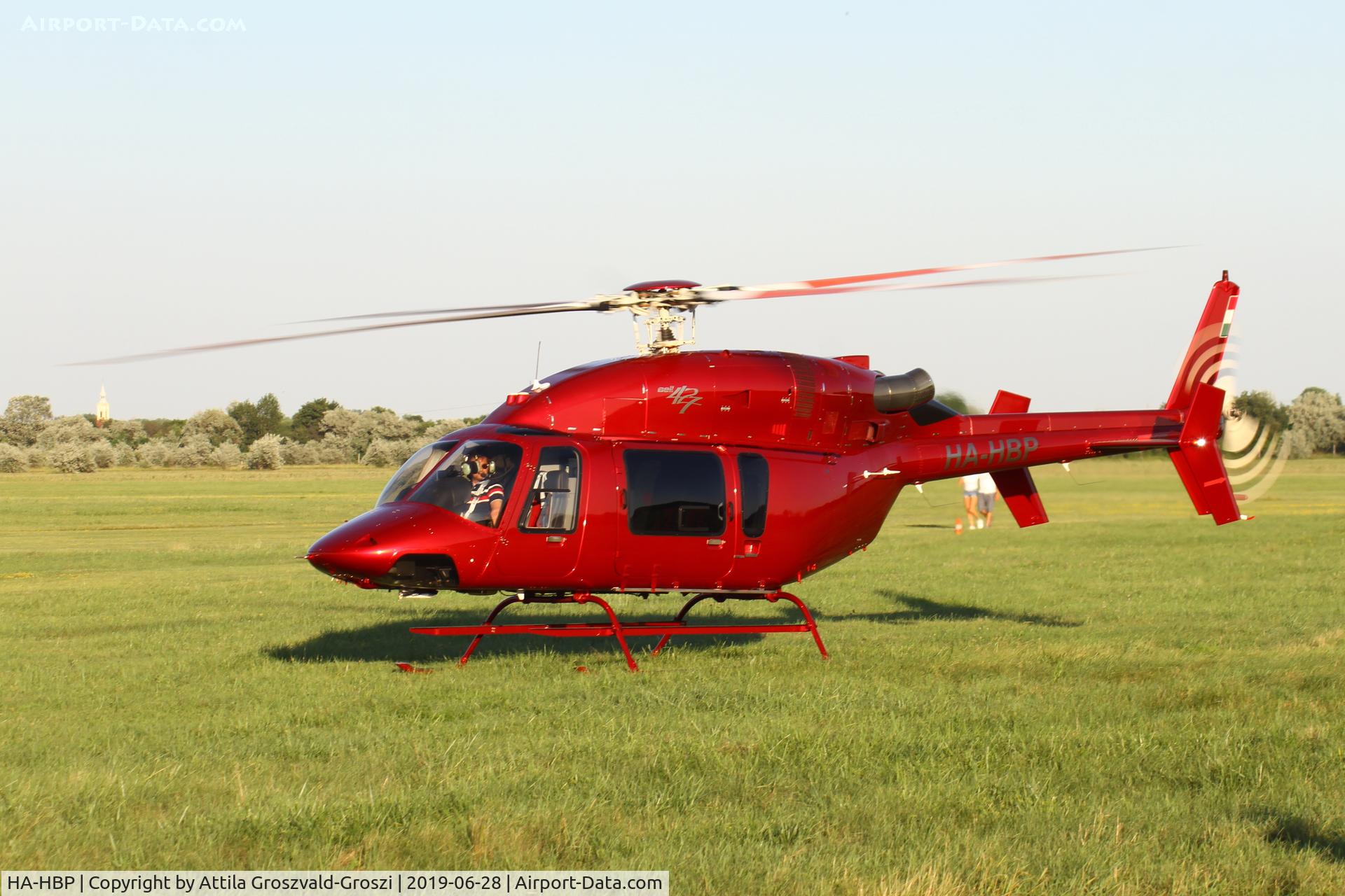 HA-HBP, 2000 Bell 427 C/N 56009, Balatonfökajár Airfield, Hungary