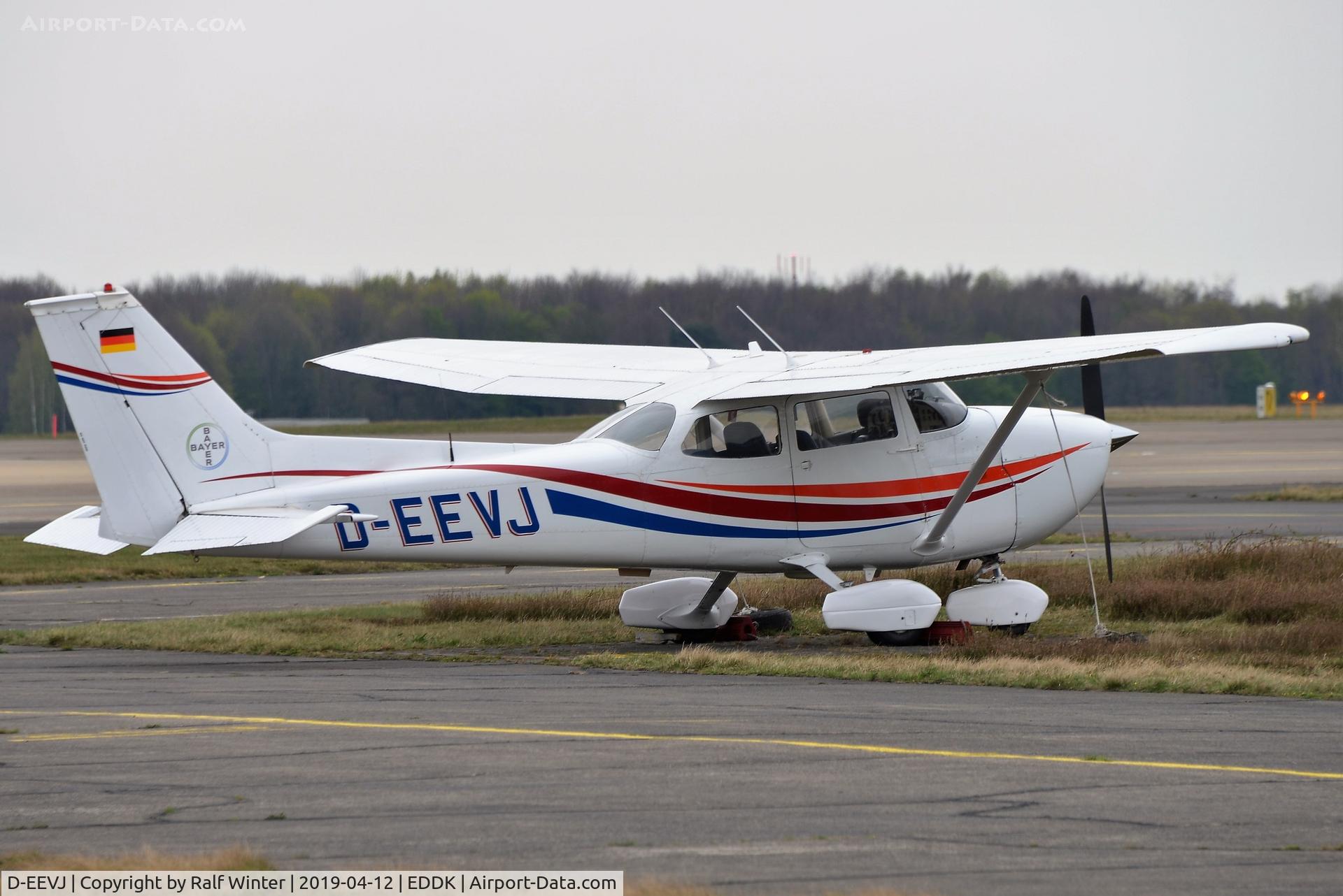 D-EEVJ, 1975 Cessna F172M Skyhawk C/N F17201270, Reims F172M Skyhawk - LSC Bayer Leverkusen - 1270 - D-EEVJ - 12.04.2019 - CGN