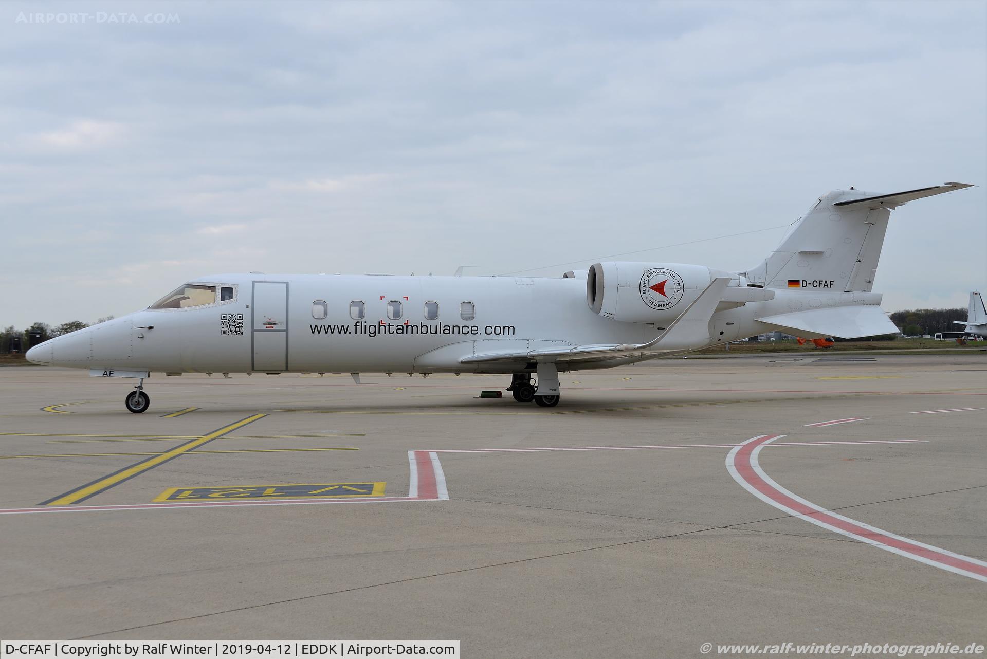 D-CFAF, 1997 Learjet 60 C/N 60-107, Learjet 60 - IFA FAI Airservice - 60-107 - D-CFAF - 12.04.2019 - CGN