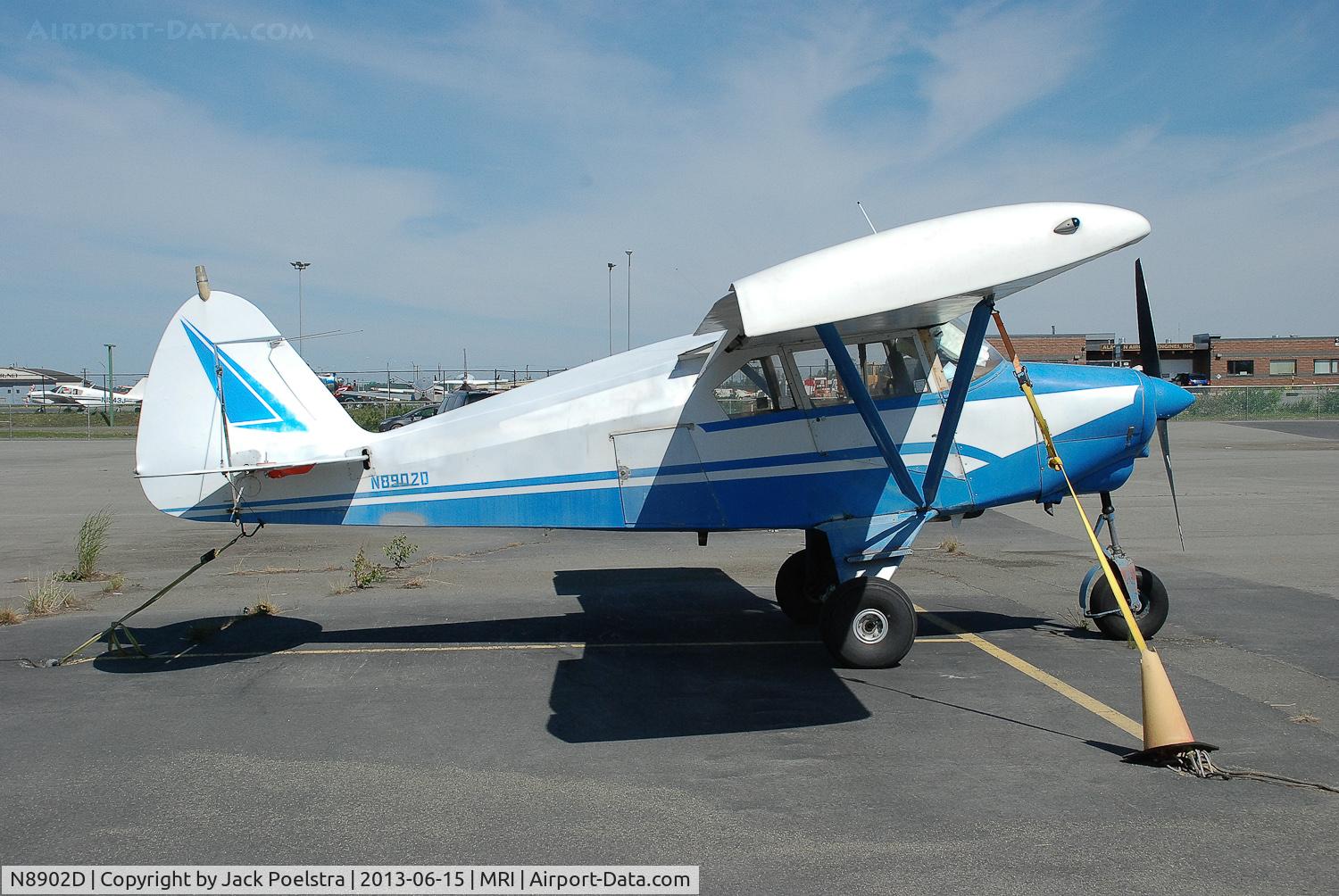 N8902D, 1958 Piper PA-22-160 Tri Pacer C/N 22-6057, N8902D based at MRI