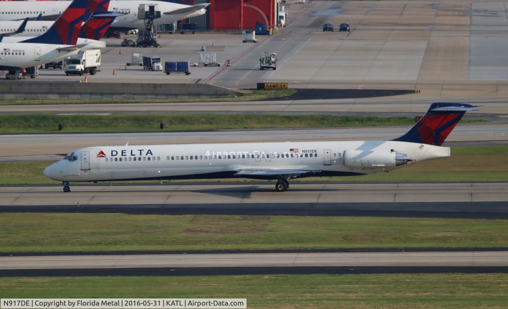 N917DE, 1993 McDonnell Douglas MD-88 C/N 49958, ATL spotting