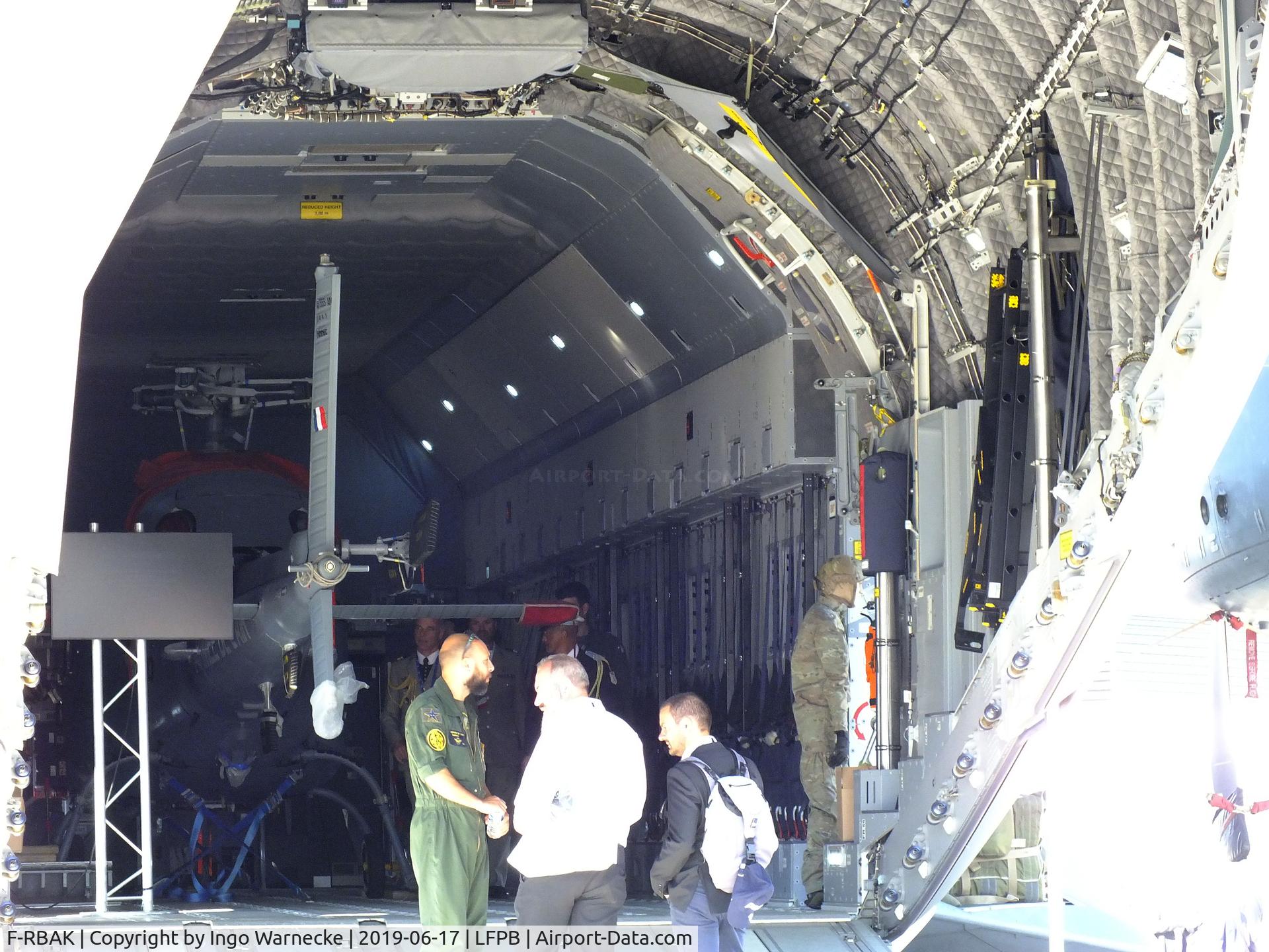 F-RBAK, 2016 Airbus A400M-180 C/N 053, Airbus A400M-180 Atlas of the Armee de l'Air at the Aerosalon 2019, Paris  #i