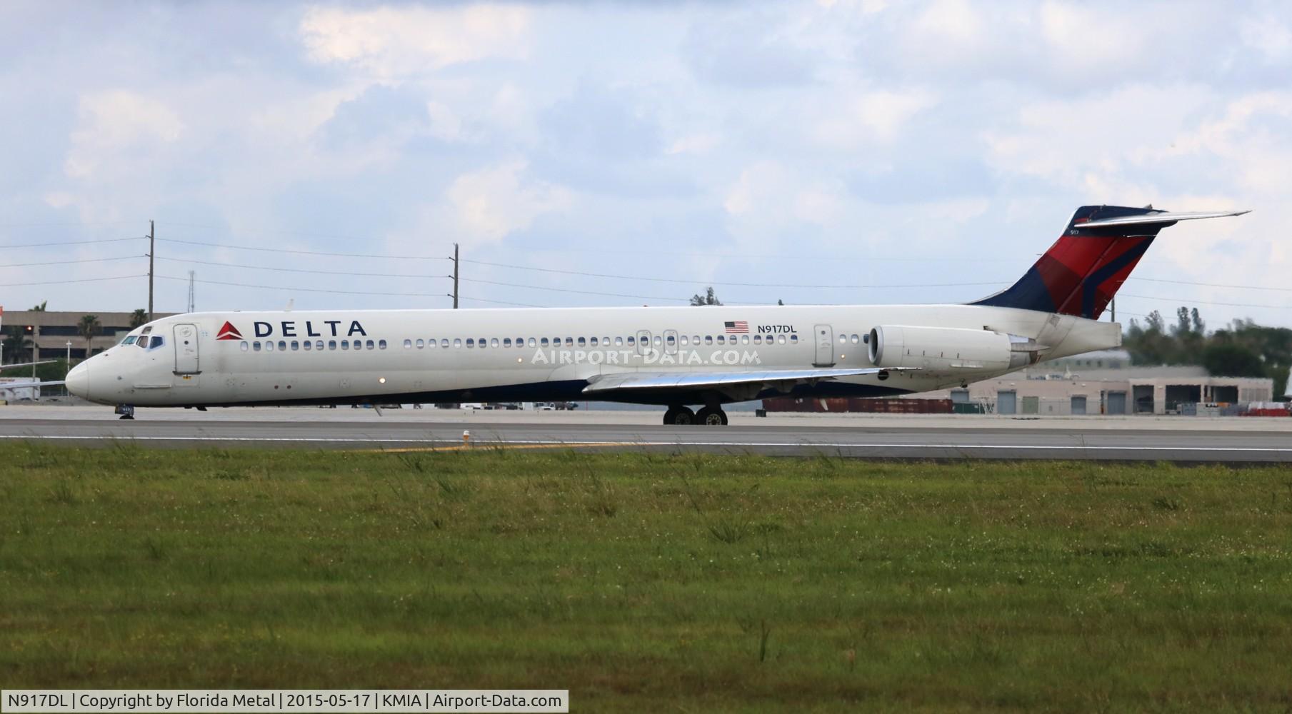 N917DL, 1988 McDonnell Douglas MD-88 C/N 49573, MIA spotting
