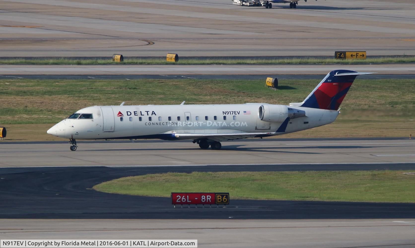 N917EV, 2003 Bombardier CRJ-200ER (CL-600-2B19) C/N 7769, ATL spotting