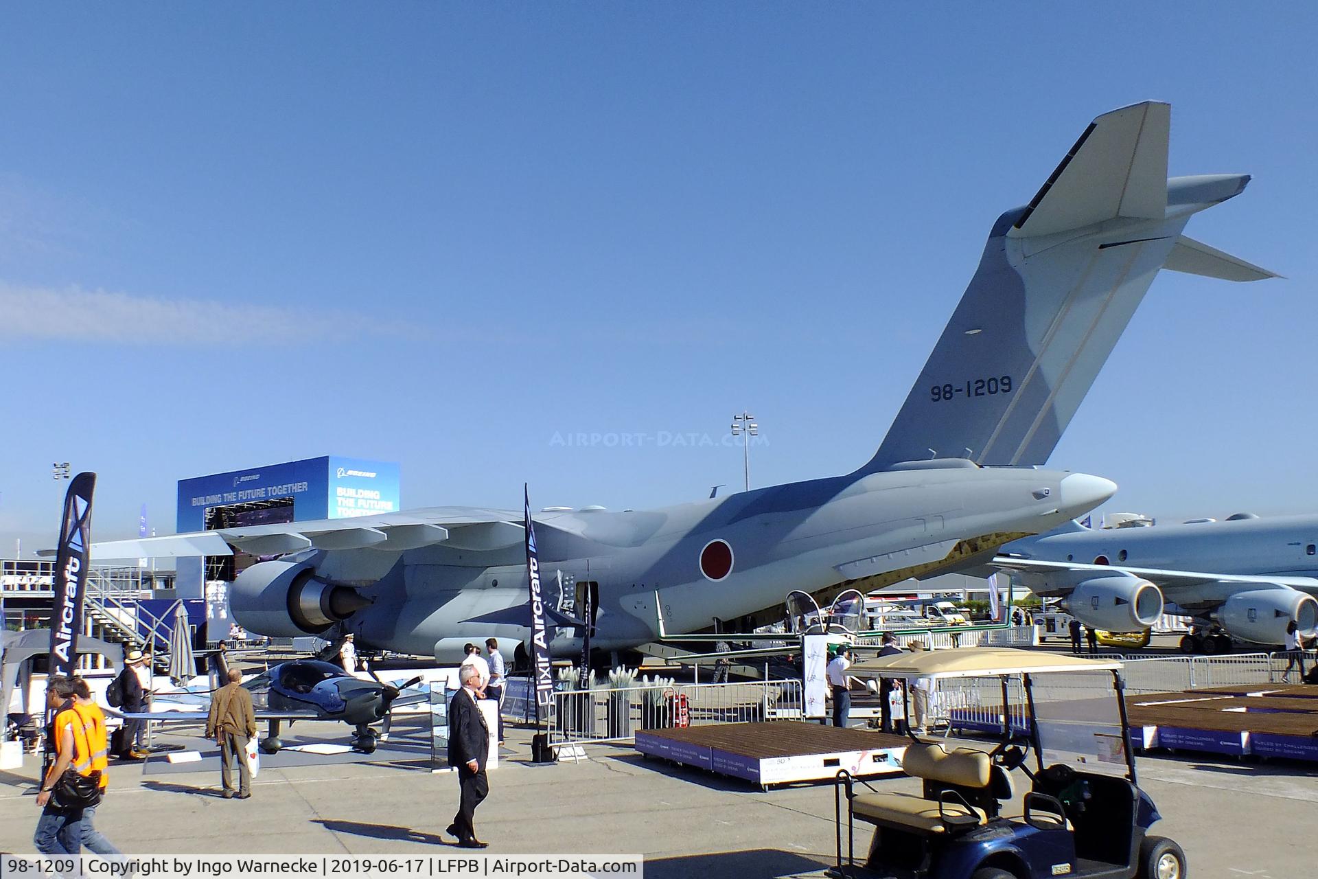 98-1209, Kawasaki C-2 C/N 9, Kawasaki C-2 of the JASDF at the Aerosalon 2019, Paris