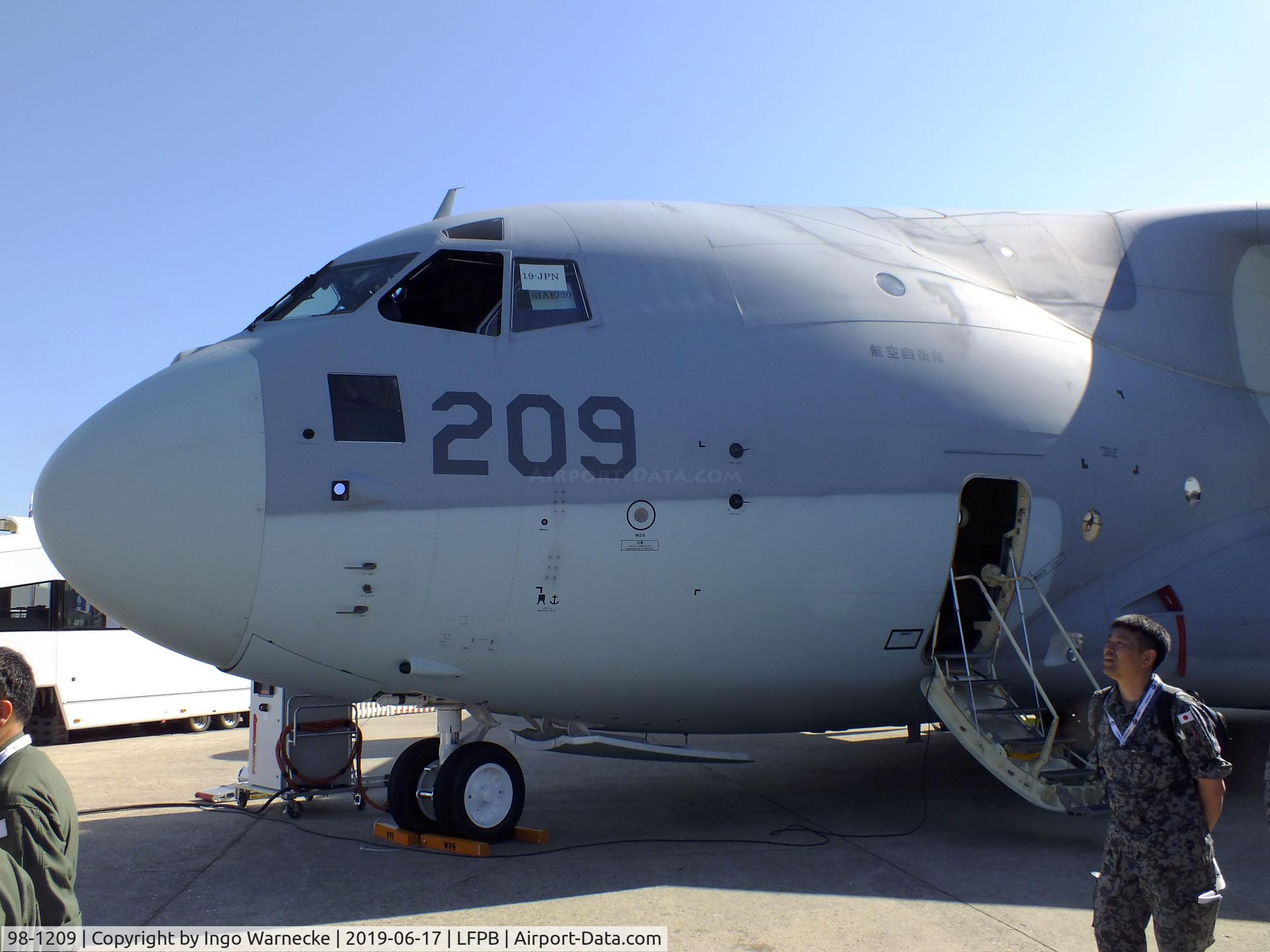 98-1209, Kawasaki C-2 C/N 9, Kawasaki C-2 of the JASDF at the Aerosalon 2019, Paris