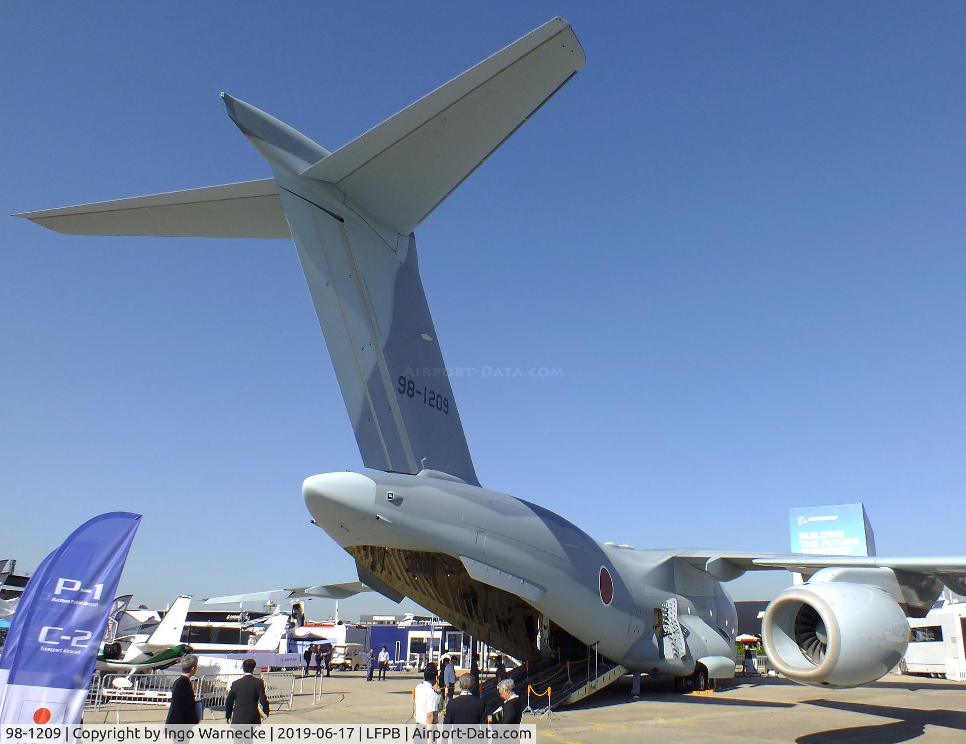 98-1209, Kawasaki C-2 C/N 9, Kawasaki C-2 of the JASDF at the Aerosalon 2019, Paris