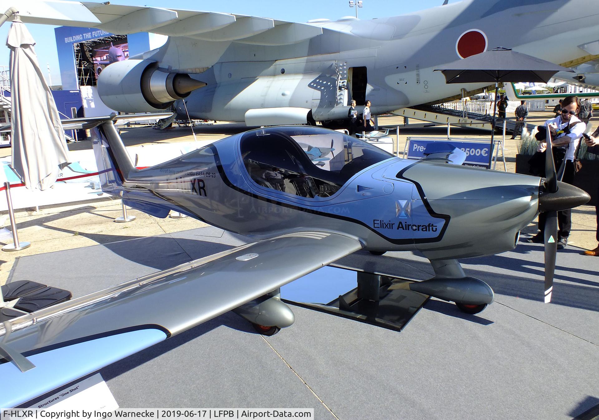F-HLXR, 2017 Elixir Aircraft LSA C/N 001, Elixir Aircraft Elixir LSA at the Aerosalon 2019, Paris