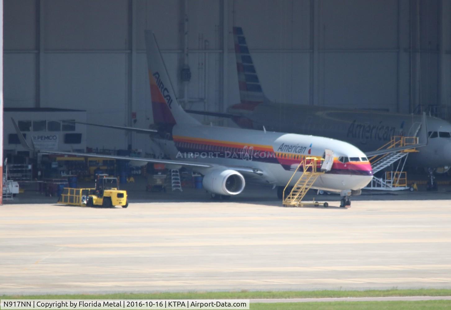 N917NN, 2013 Boeing 737-823 C/N 29572, TPA spotting